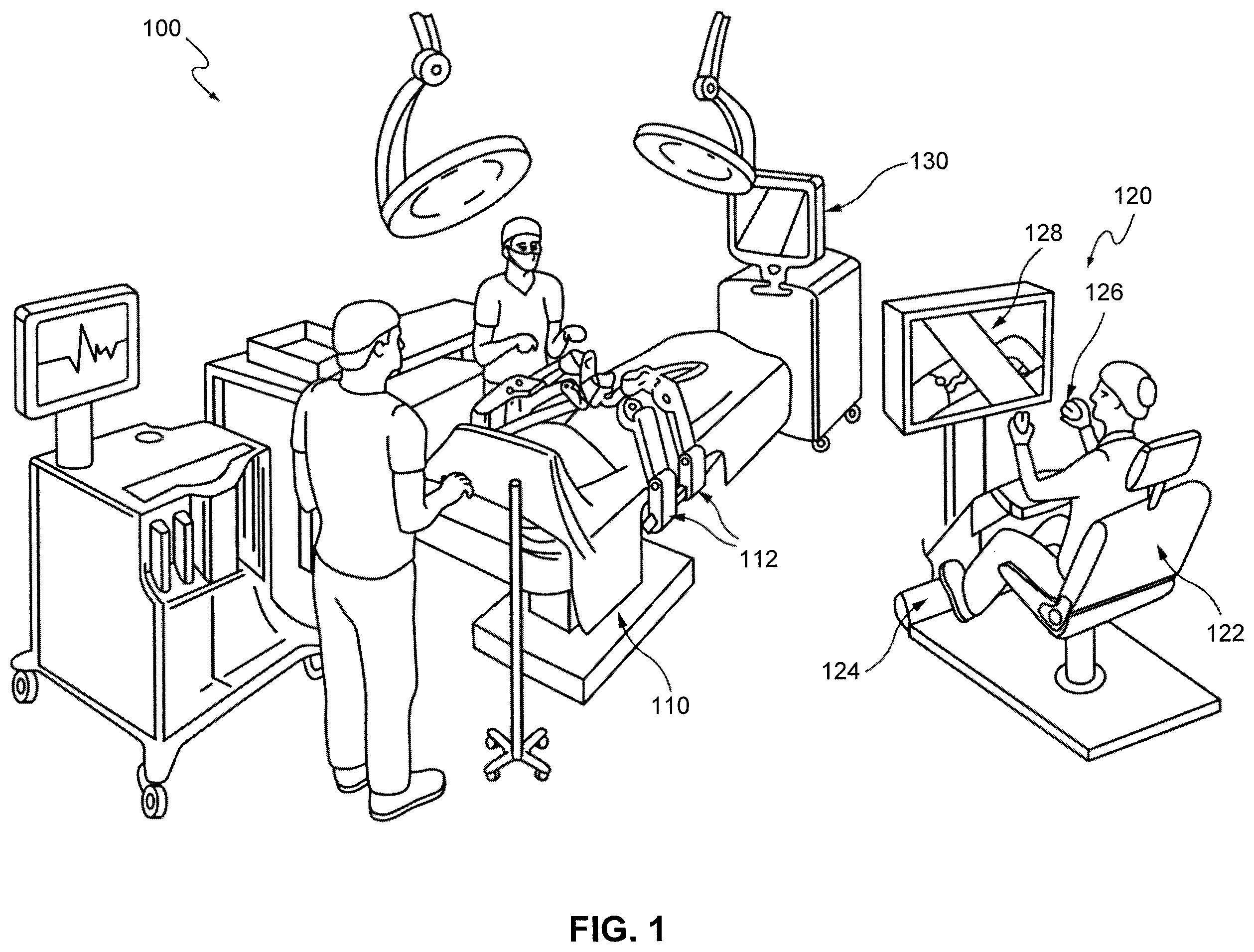 Patent US12496160 Figure 1 – Anomaly detection in instruments in a surgical robotic system