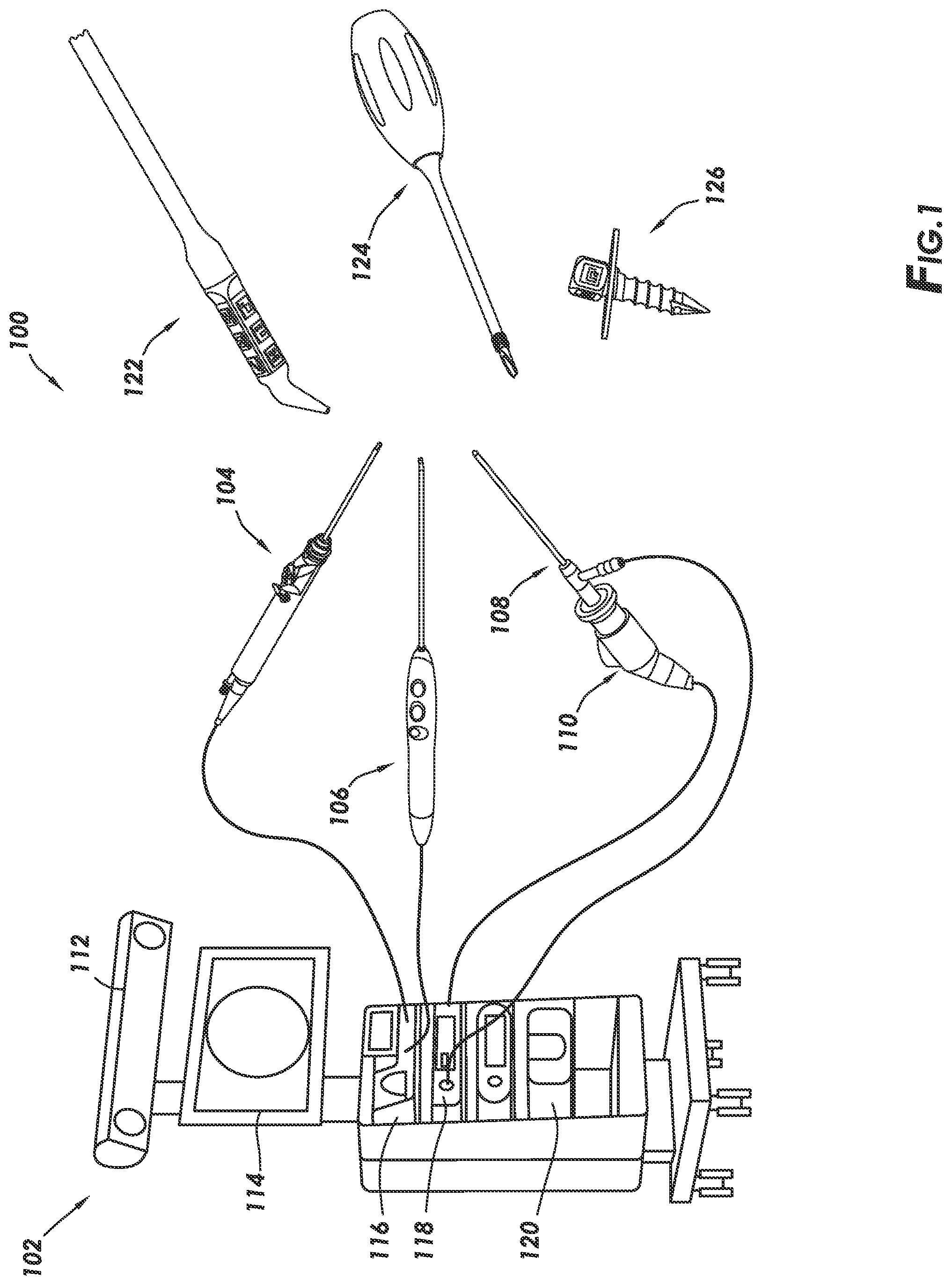 Patent US12496161 Figure 1 – Marker for tracking objects in medical procedures
