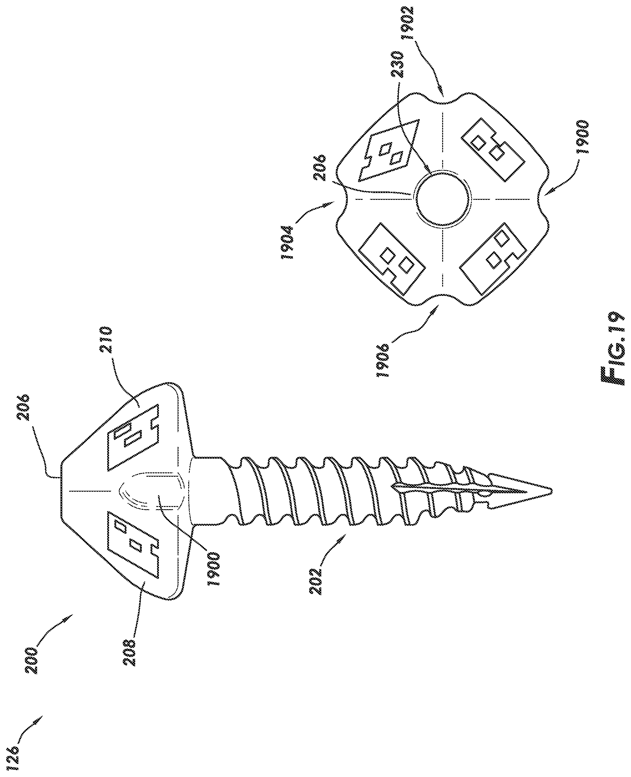 Patent US12496161 Figure 14 – Marker for tracking objects in medical procedures