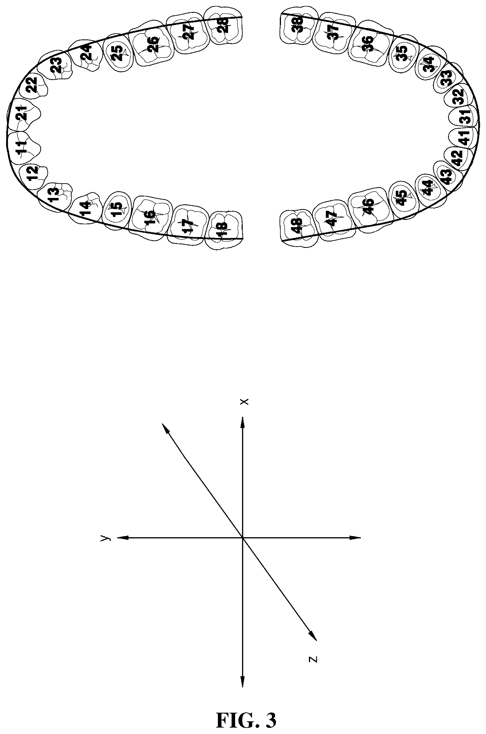 Patent US12496164 Figure 3 – Method and device for generating orthodontic teeth alignment shape