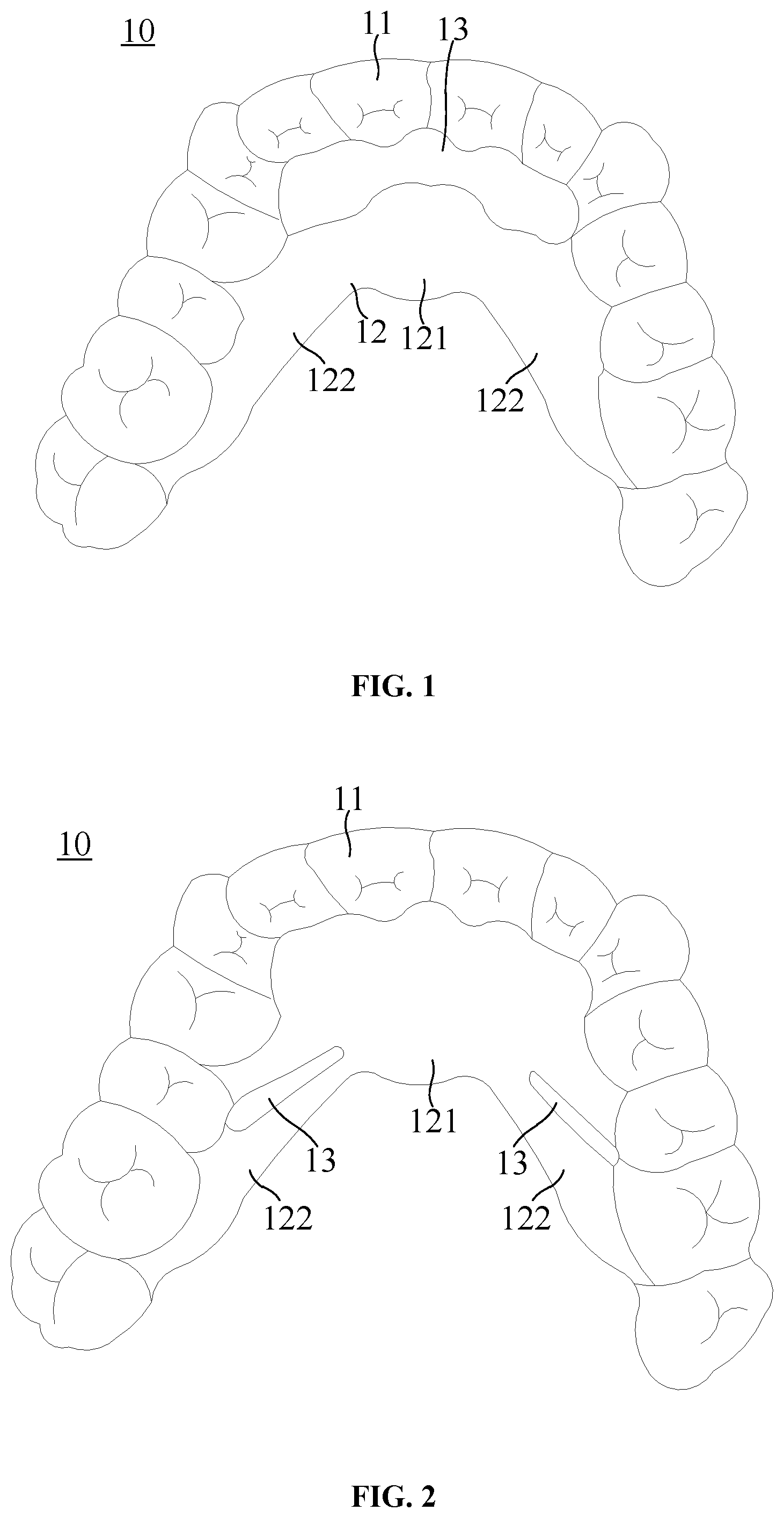 Patent US12496166 Figure 1 – Orthodontic appliance and uses thereof