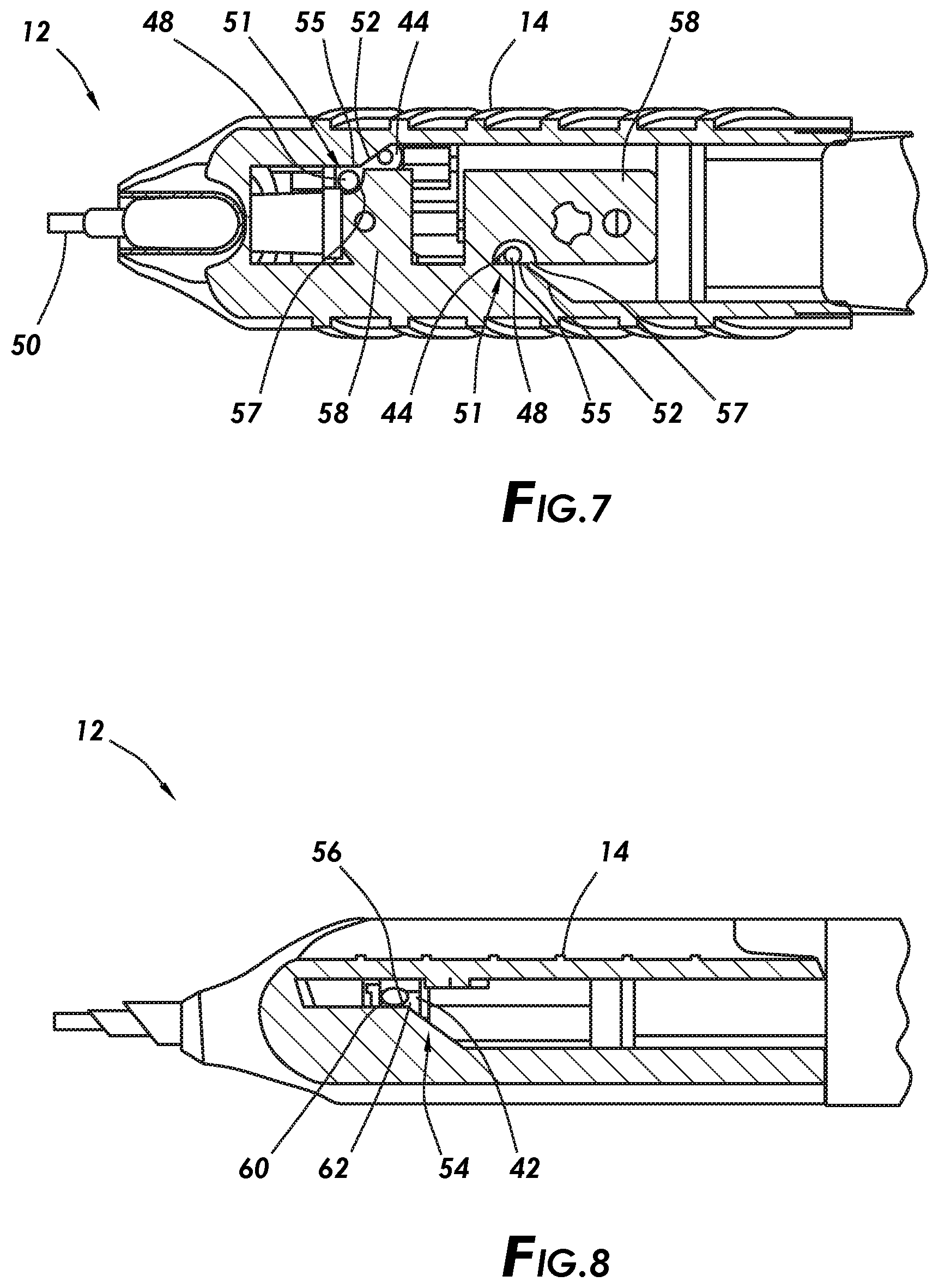 Patent US12496188 Figure 5 – Retractable cap actuation for an intraocular lens cartridge