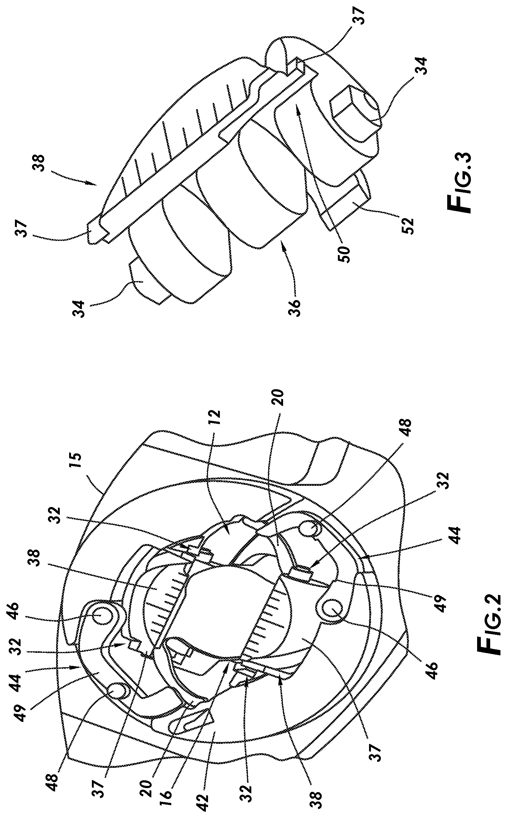 Patent US12496189 Figure 2 – Packaging-integrated manually actuated intraocular lens cartridge