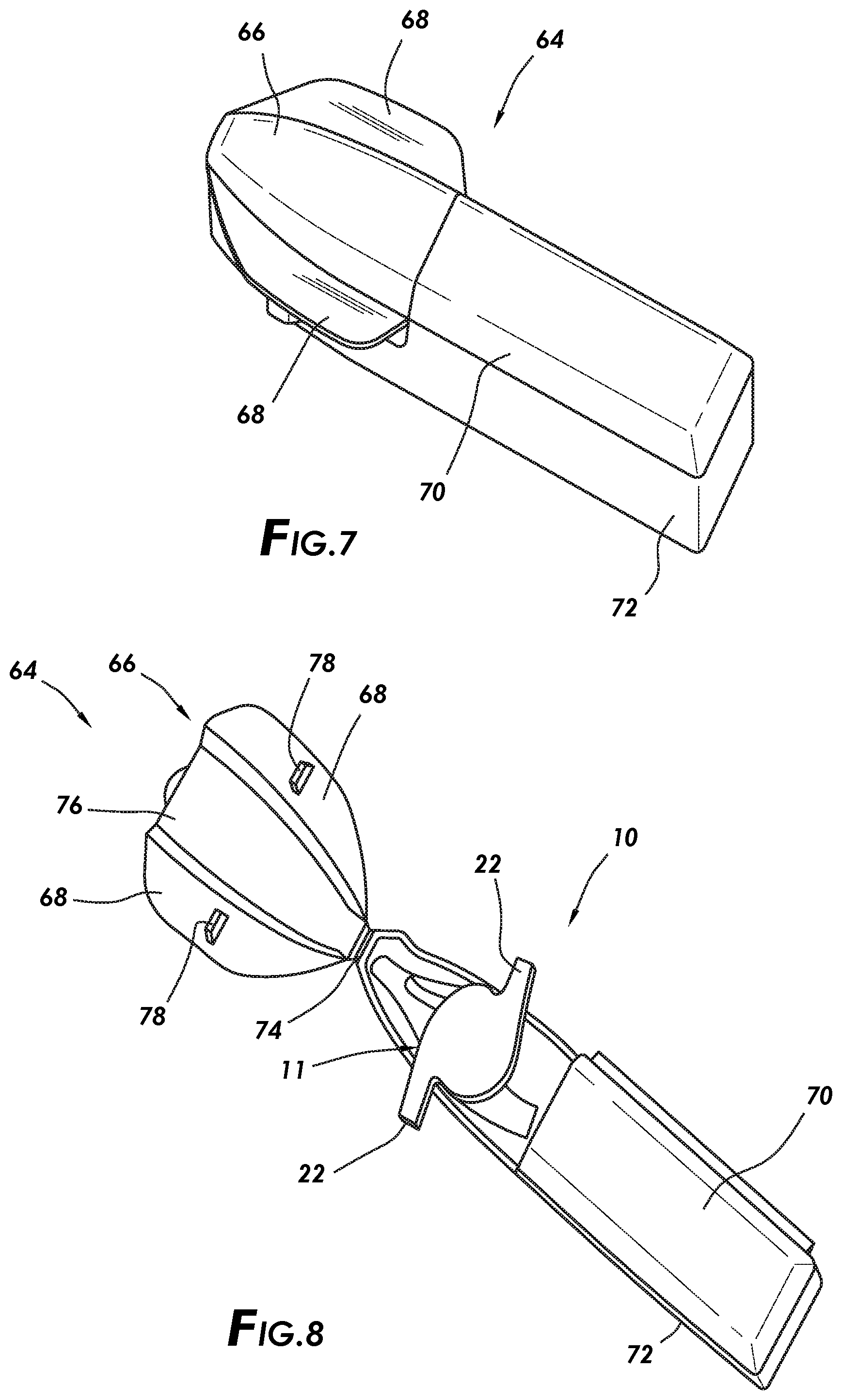 Patent US12496189 Figure 5 – Packaging-integrated manually actuated intraocular lens cartridge