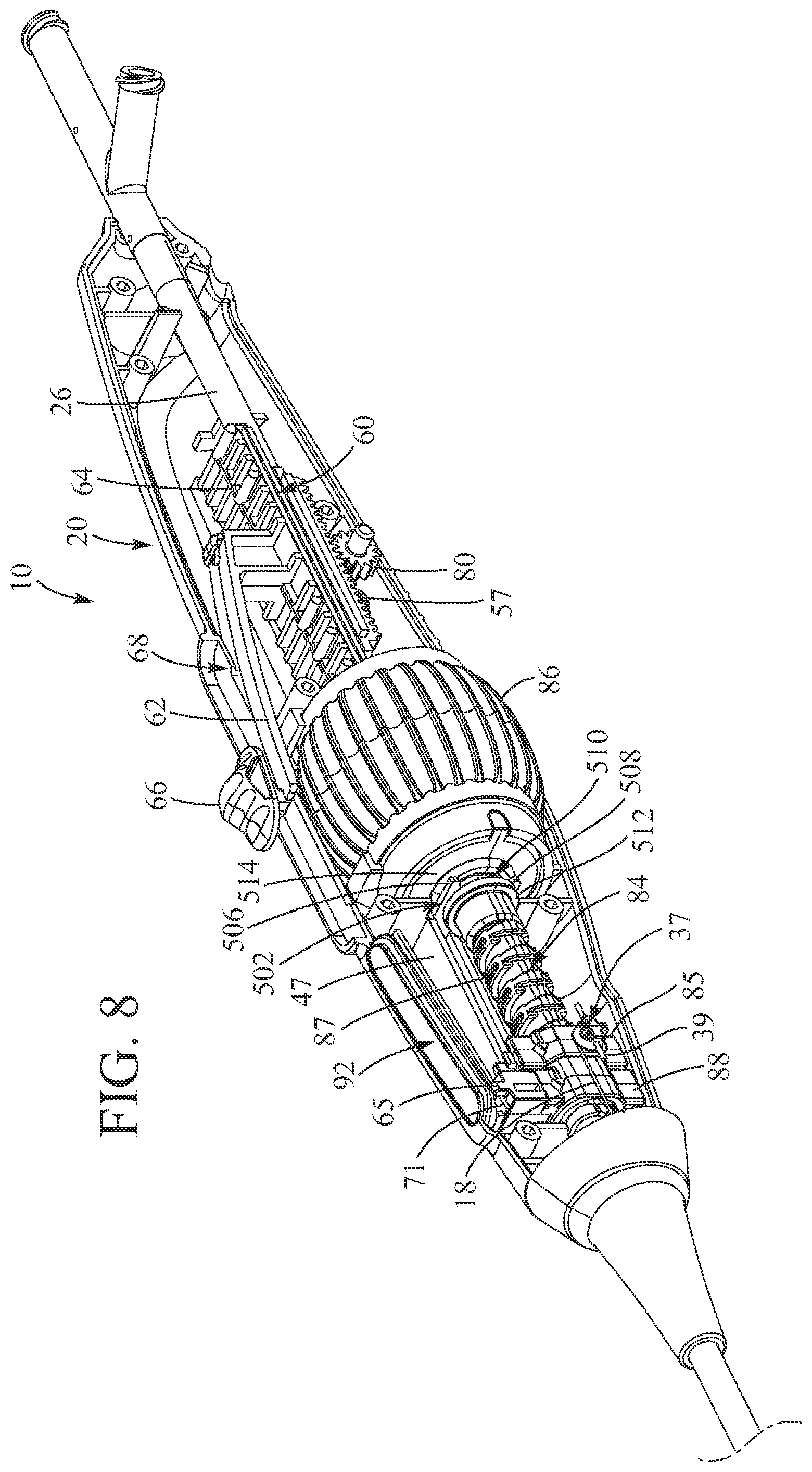 Patent US12496190 Figure 5 – Delivery system for prosthetic heart valve