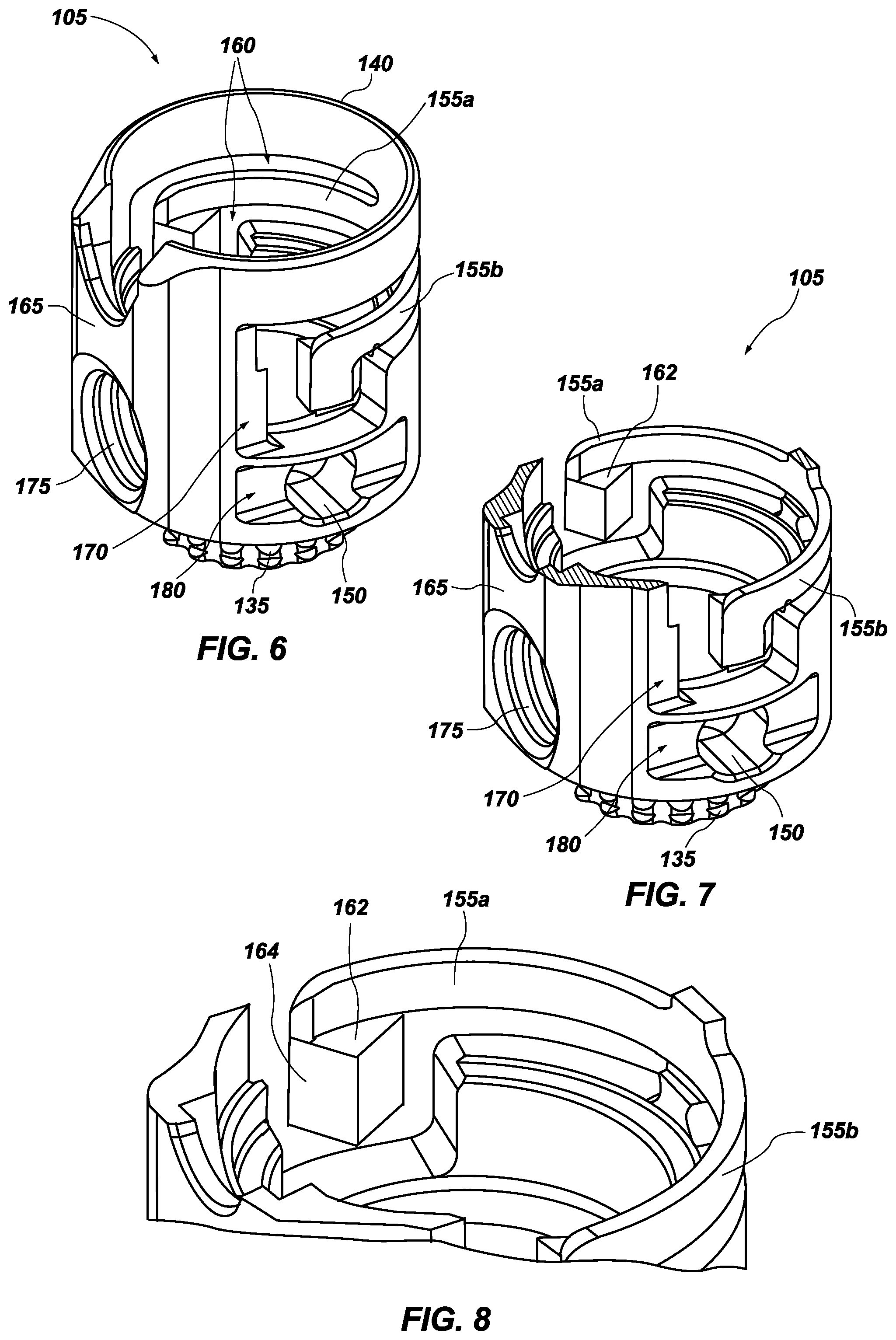 Patent US12496196 Figure 4 – Vertebral body replacement and insertion device