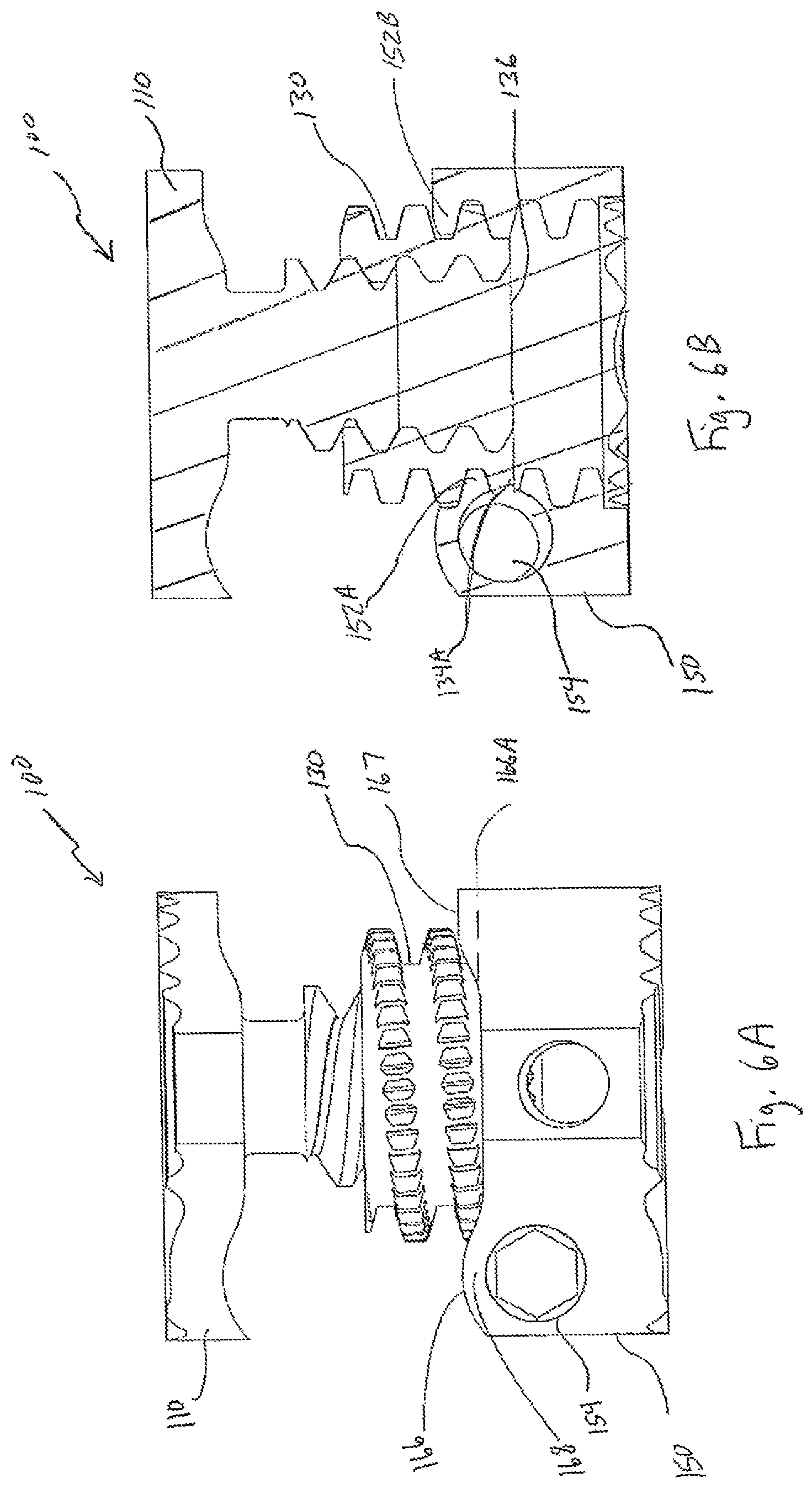 Patent US12496197 Figure 8 – Medical device employing a coaxial screw gear sleeve mechanism