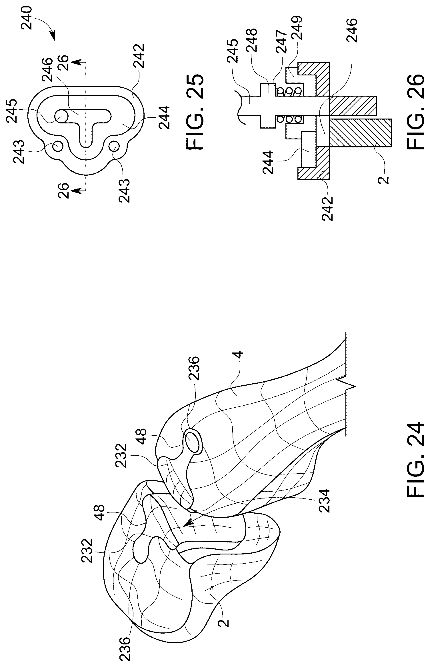 Patent US12496198 Figure 15 – Dowel guide instrument and method for treating mid-foot disorders
