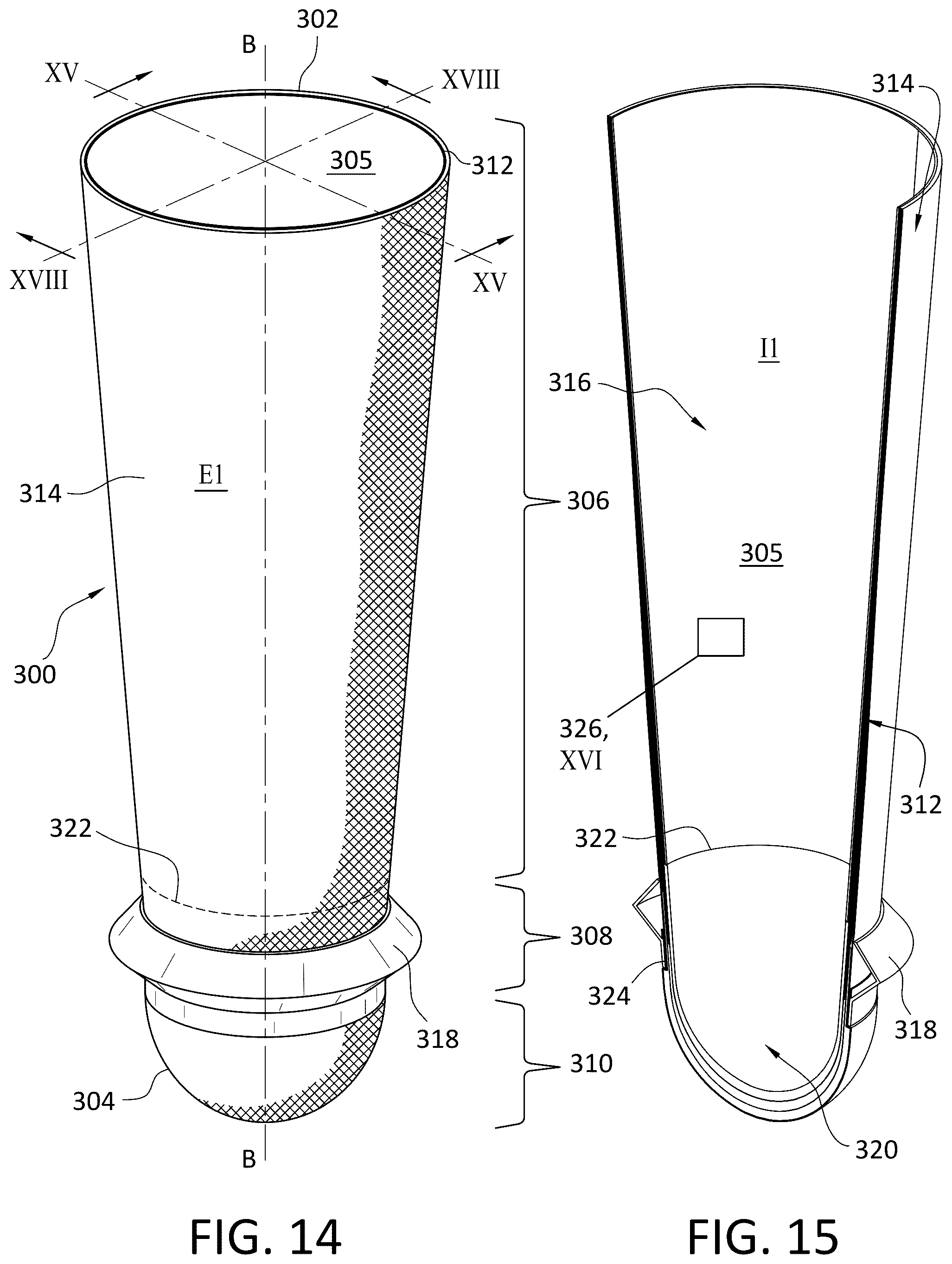 Patent US12496199 Figure 9 – Ventilated prosthetic liner