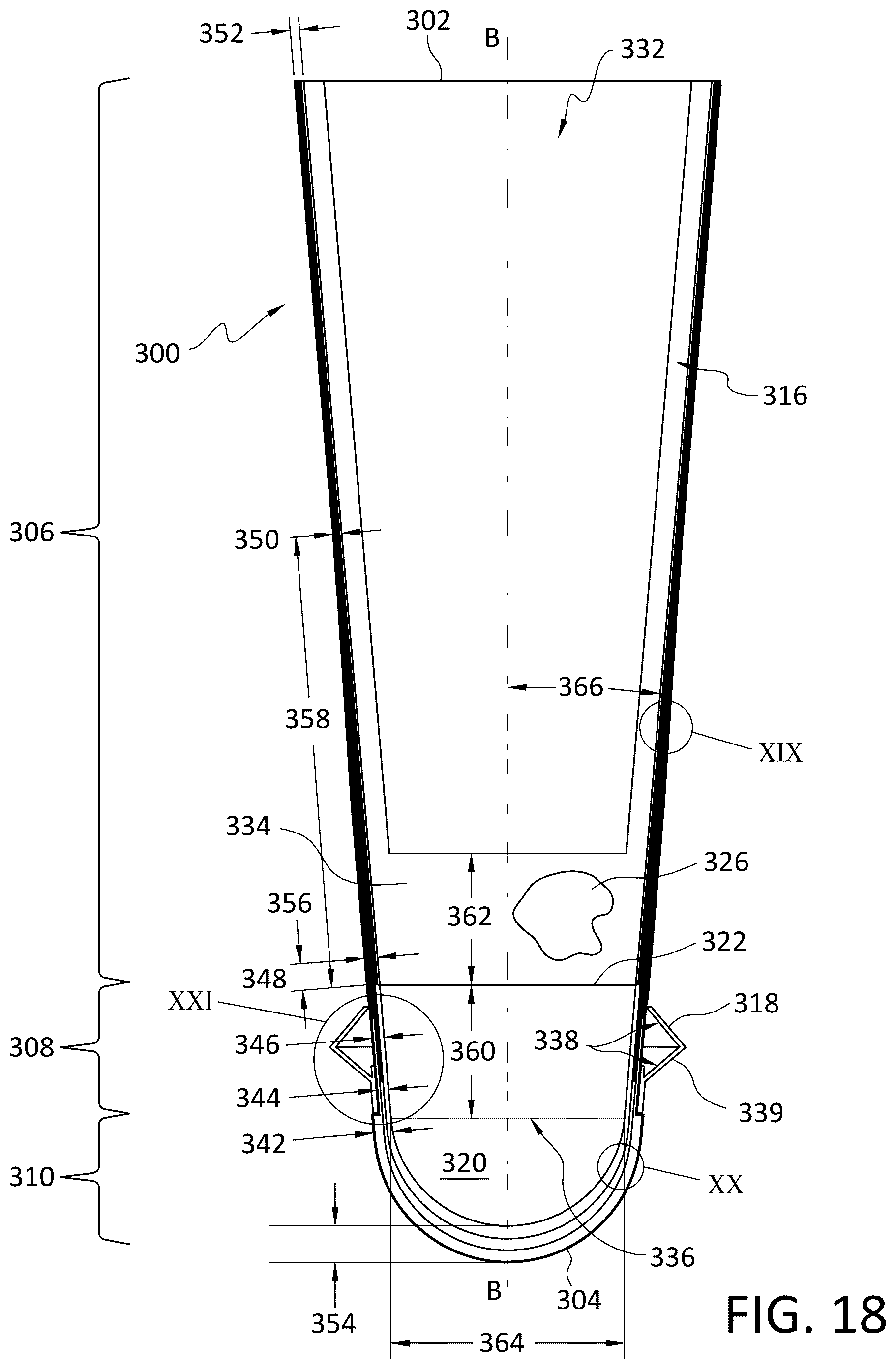 Patent US12496199 Figure 11 – Ventilated prosthetic liner