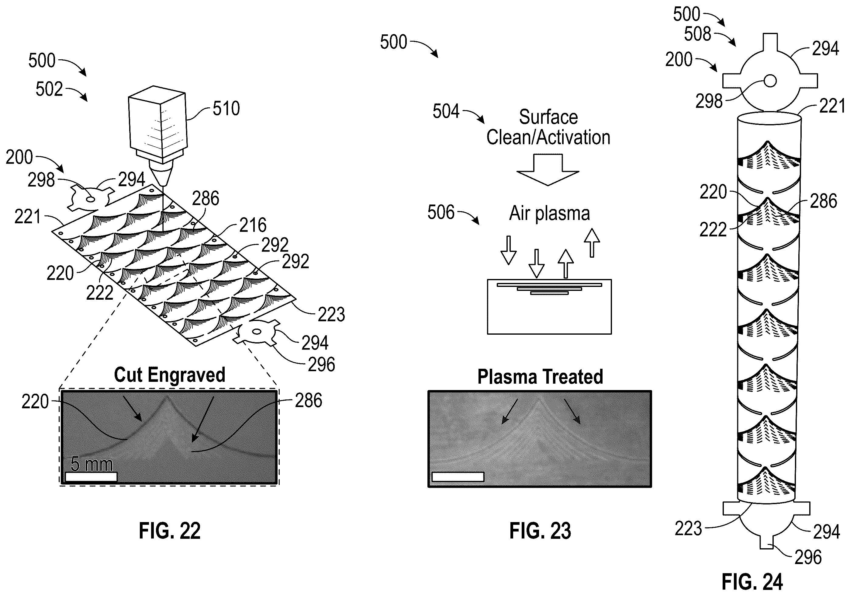 Patent US12496200 Figure 11 – Kirigami-inspired stents for sustained local delivery of therapeutics