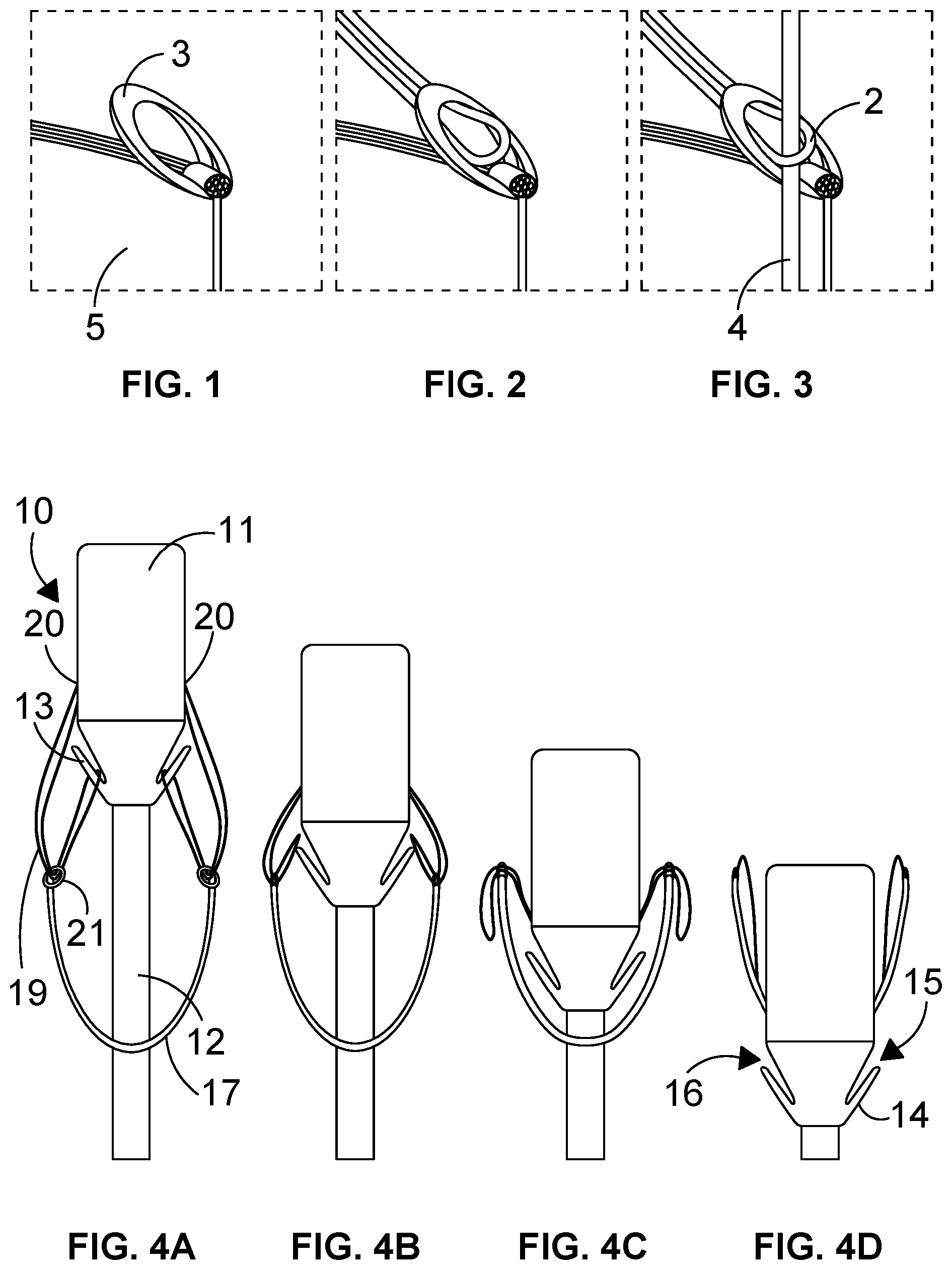 Patent US12496201 Figure 1 – Medical device release apparatus, system and method of use