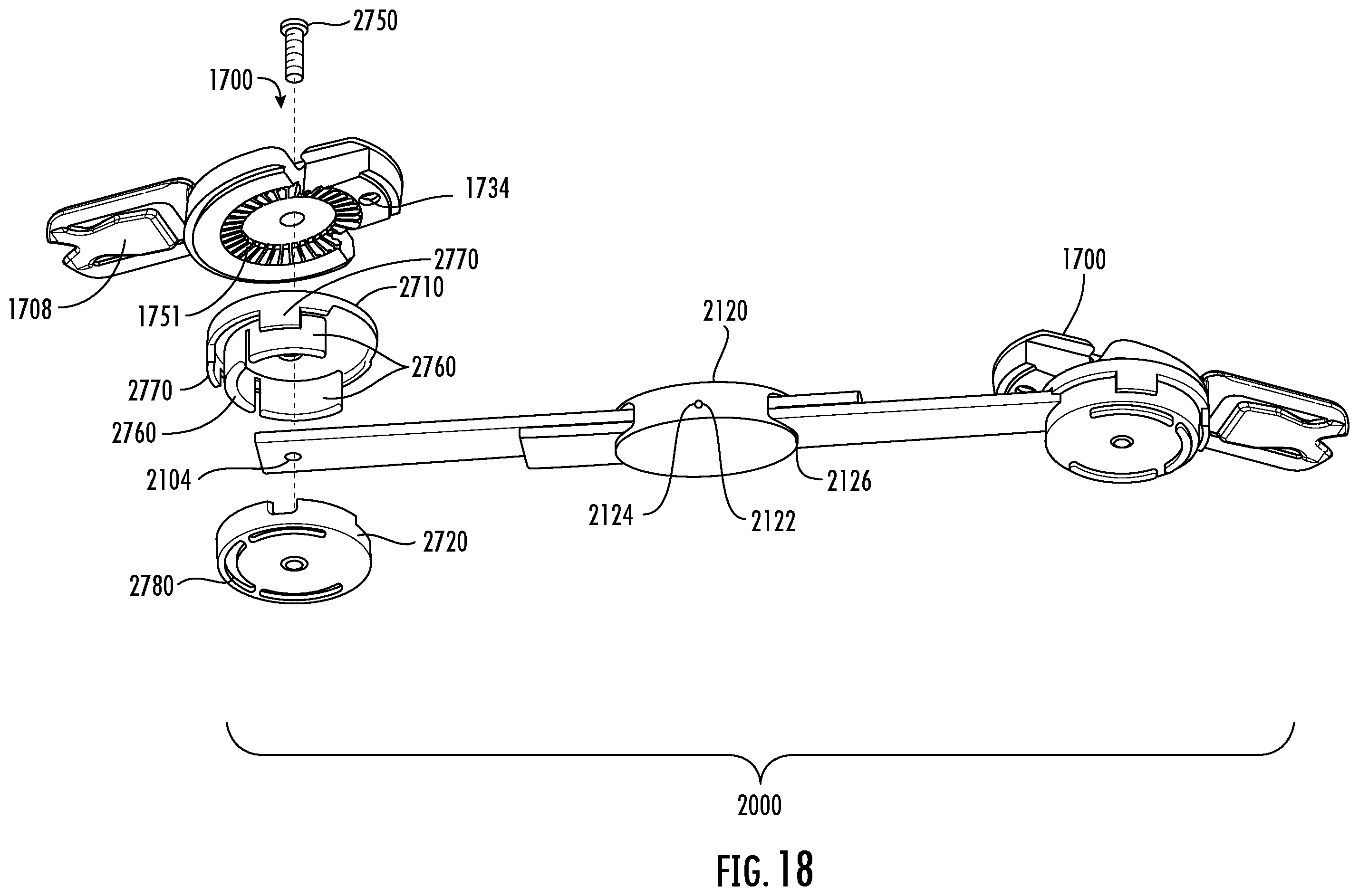 Patent US12496207 Figure 12 – Orthotic brace and clip attachment mechanism