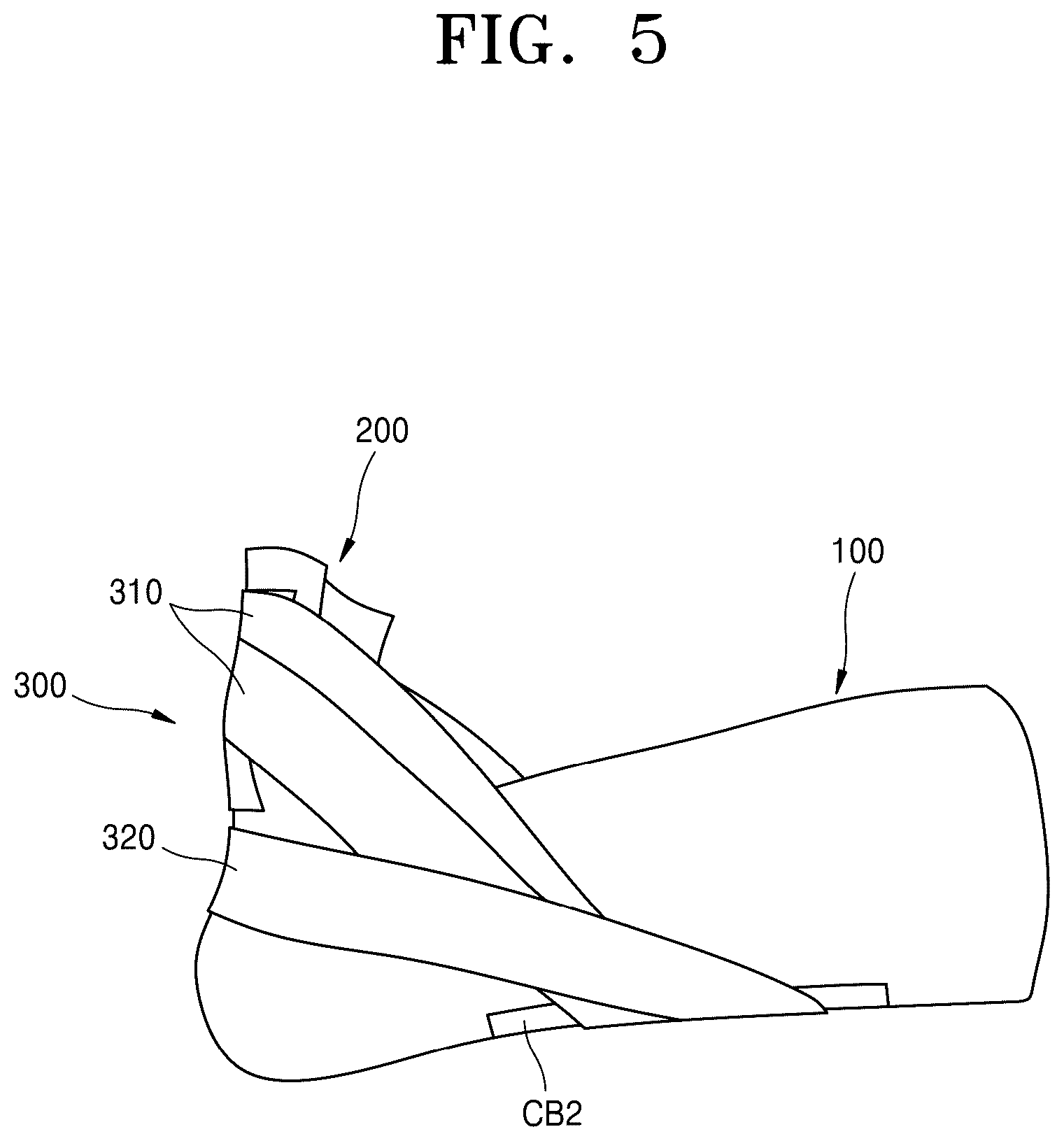 Patent US12496208 Figure 5 – Ankle orthosis for bed