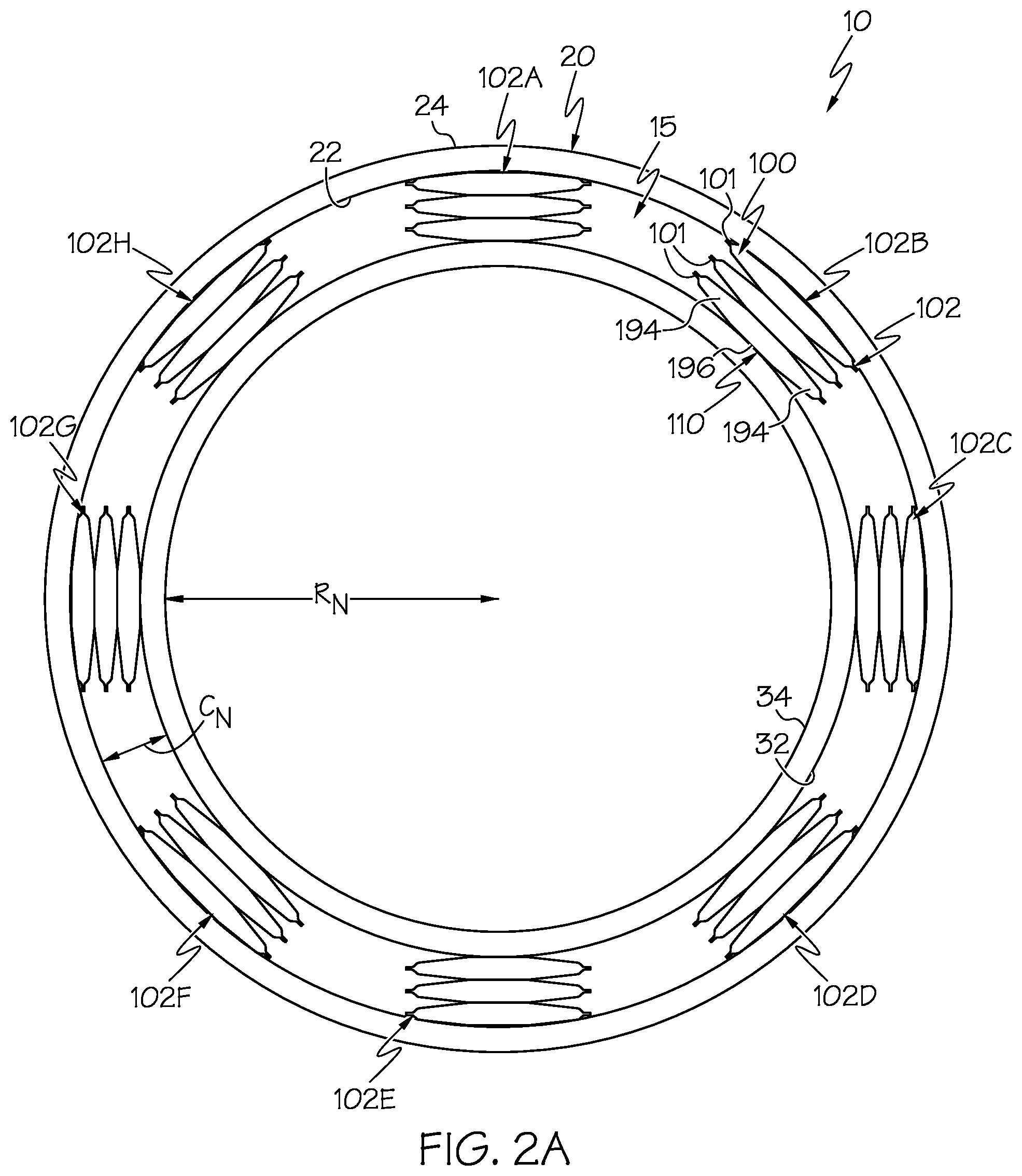 Patent US12496209 Figure 3 – Appendage pressurization devices comprising artificial muscles