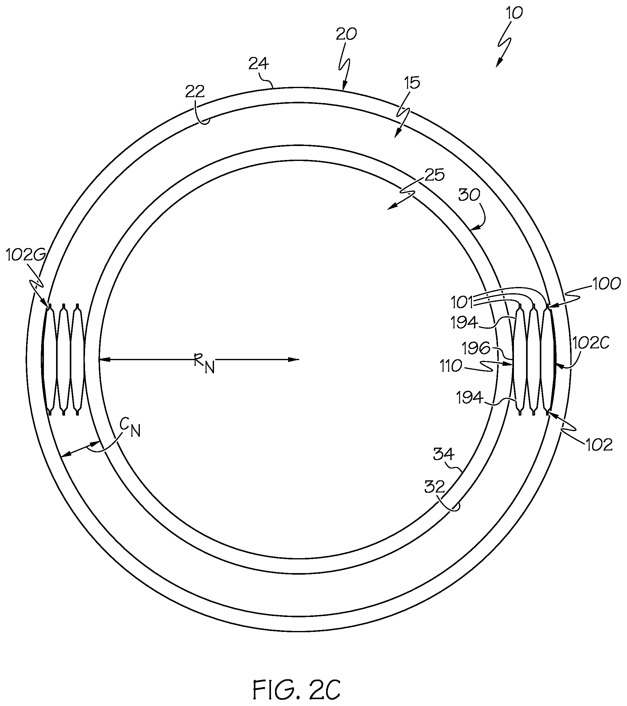 Patent US12496209 Figure 5 – Appendage pressurization devices comprising artificial muscles