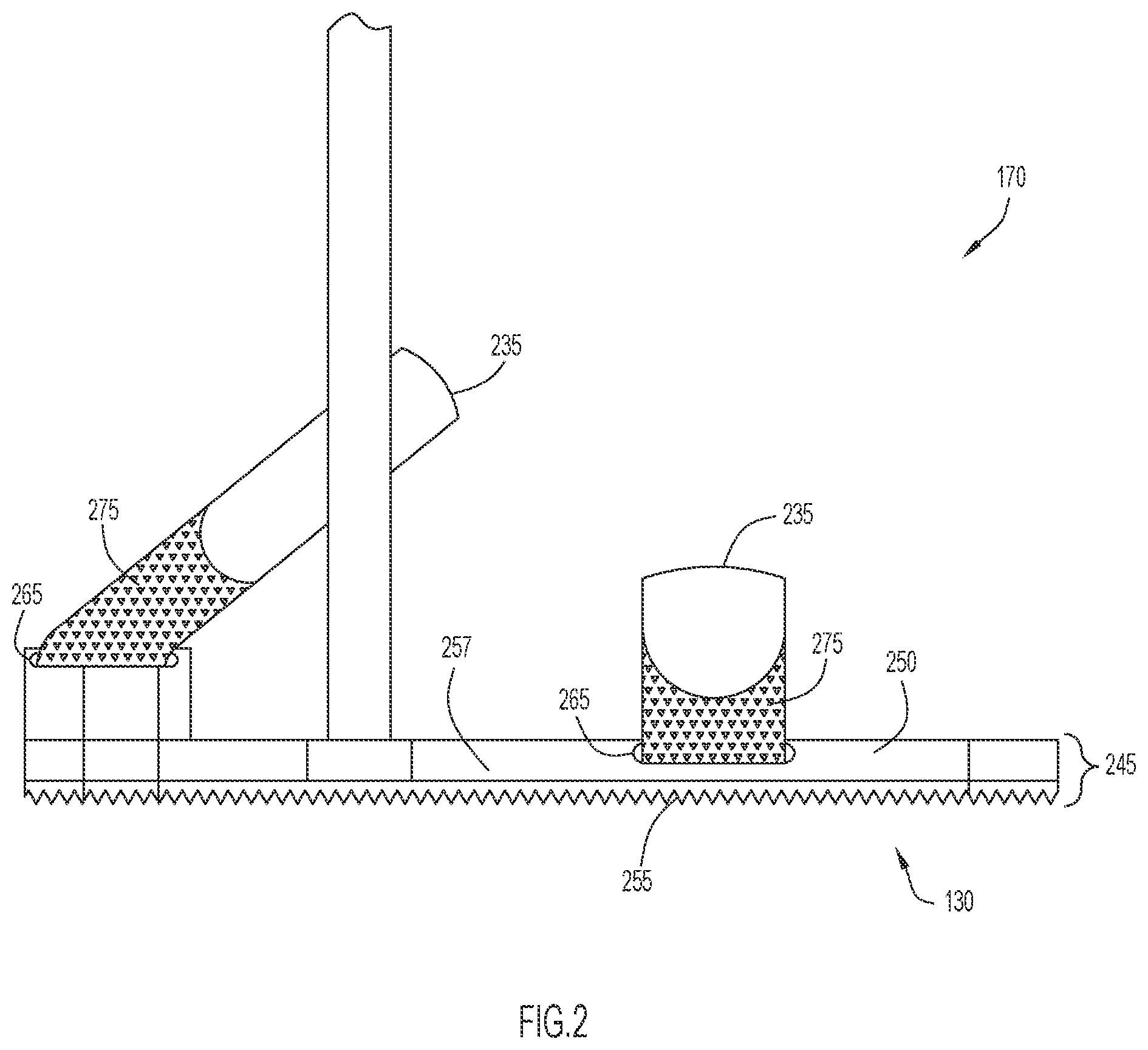 Patent US12496210 Figure 2 – Method and apparatus to maintain distance between bones of a neck for pain relief