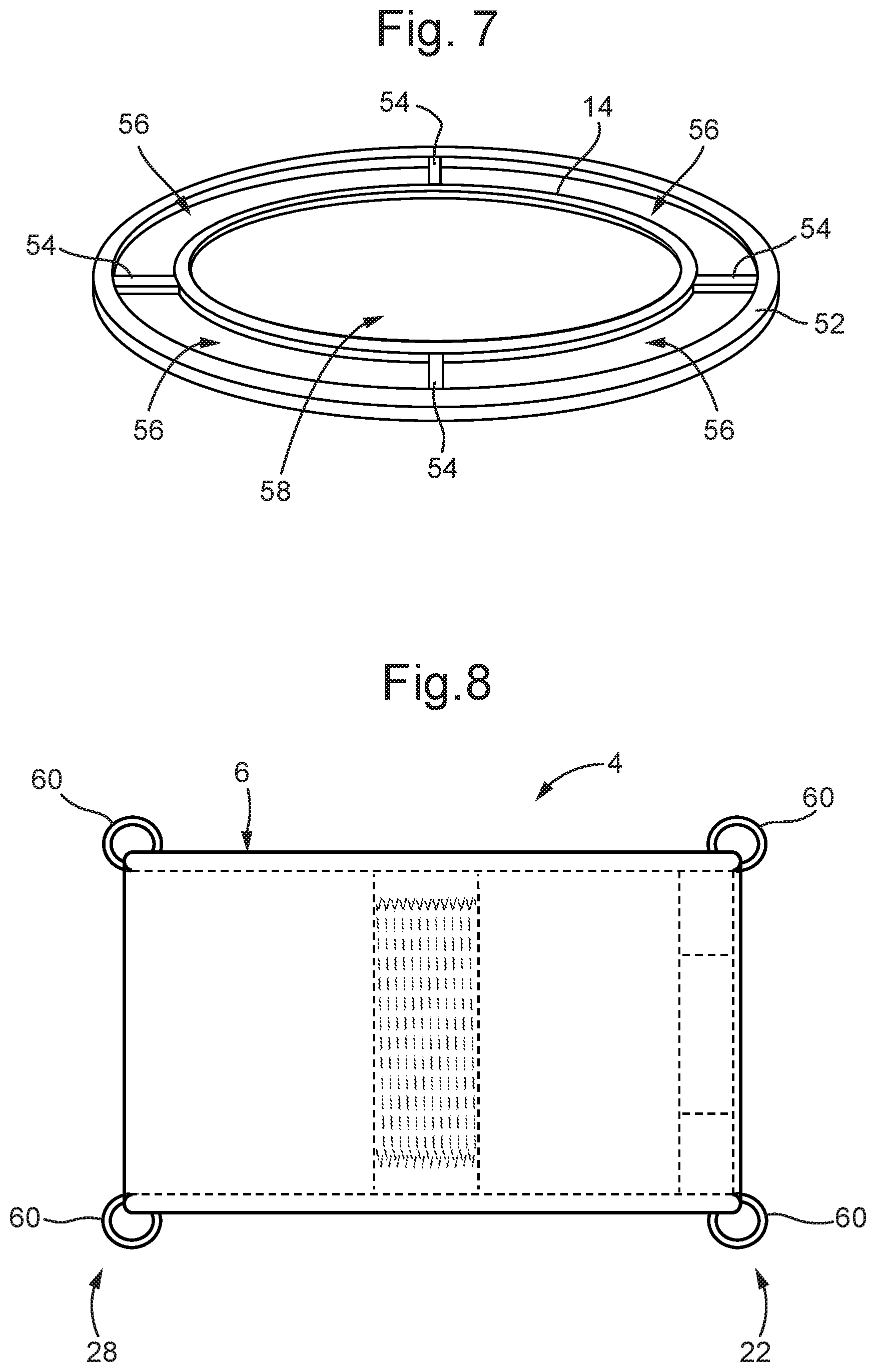 Patent US12496211 Figure 8 – Limb shielding devices