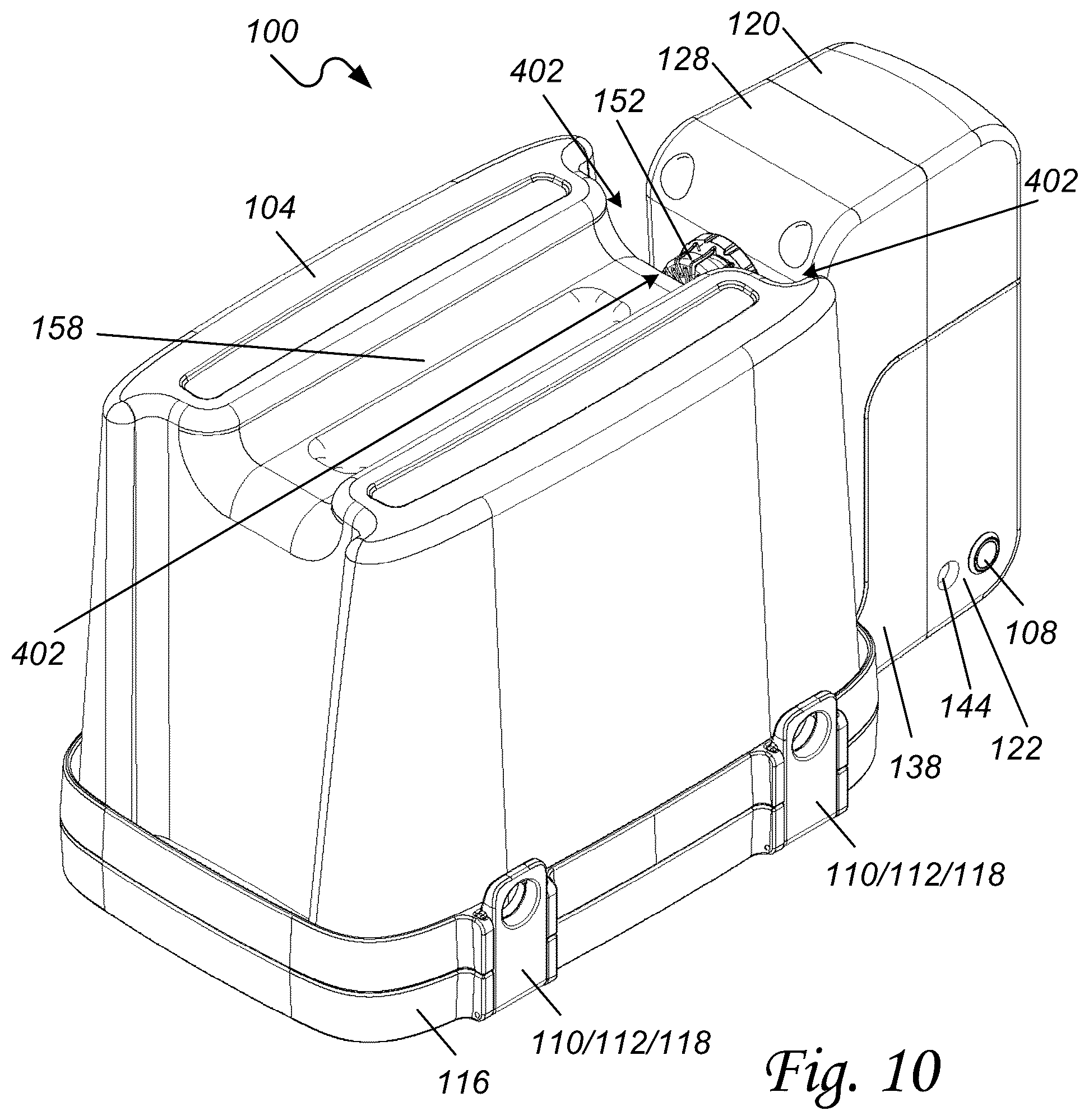 Patent US12496214 Figure 10 – Modular cold therapy system with directed water circulation and ice geometry enhancements