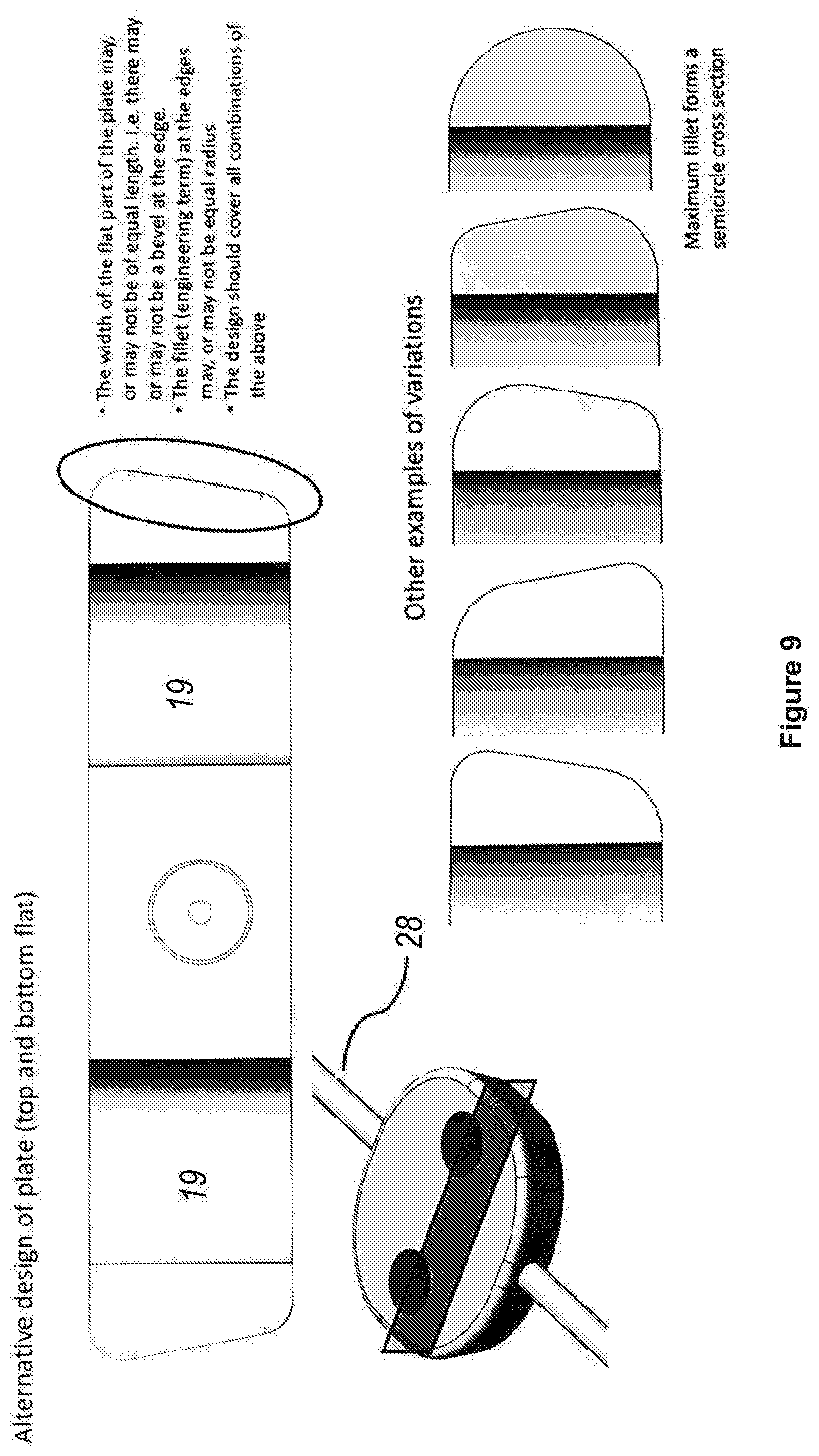 Patent US12496222 Figure 9 – Ocular drainage implant