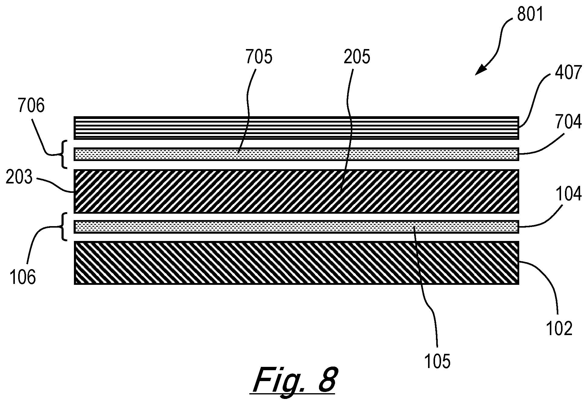Patent US12496229 Figure 8 – Antimicrobial wound dressing