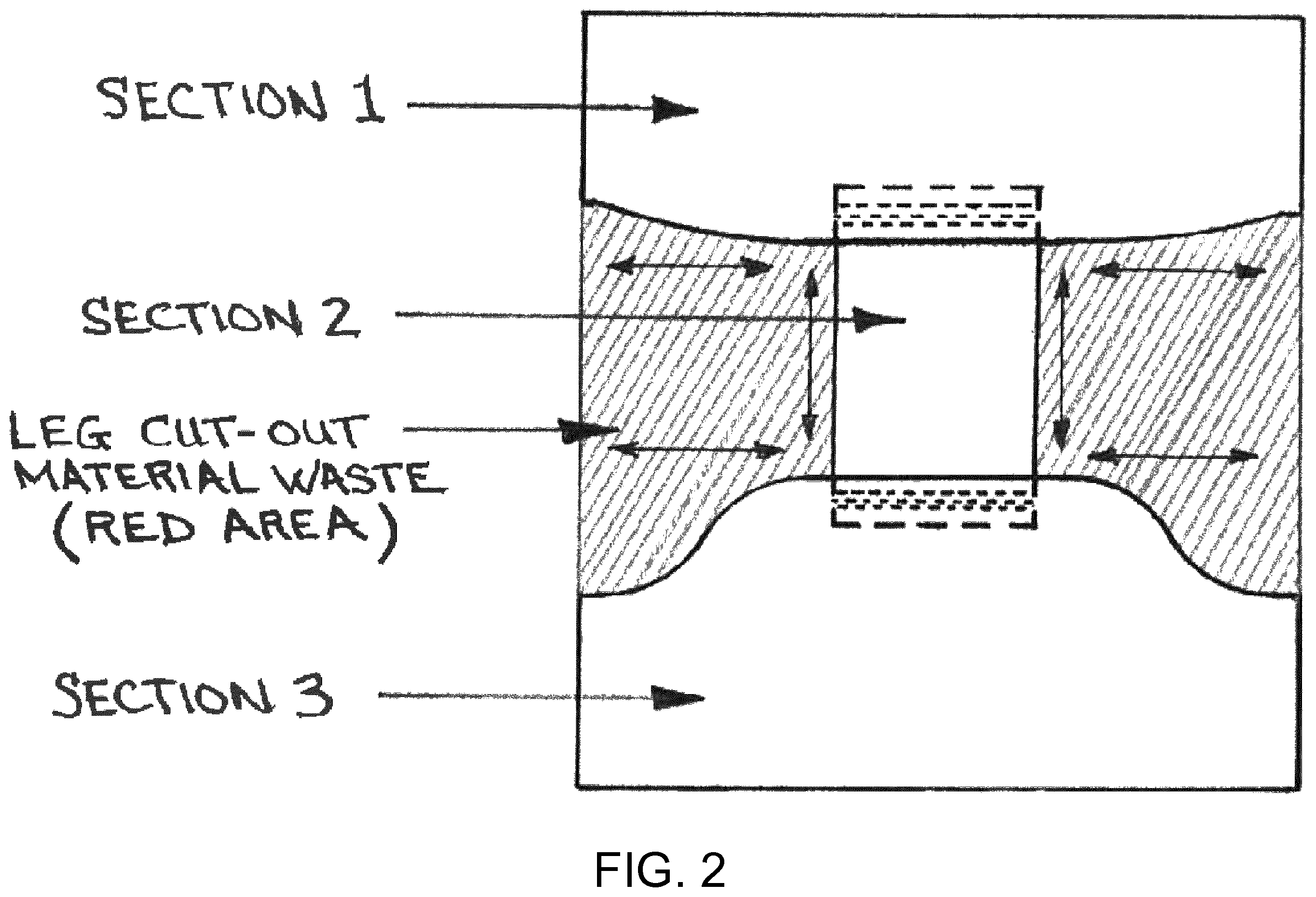 Patent US12496233 Figure 2 – Multi-purpose disposable underwear