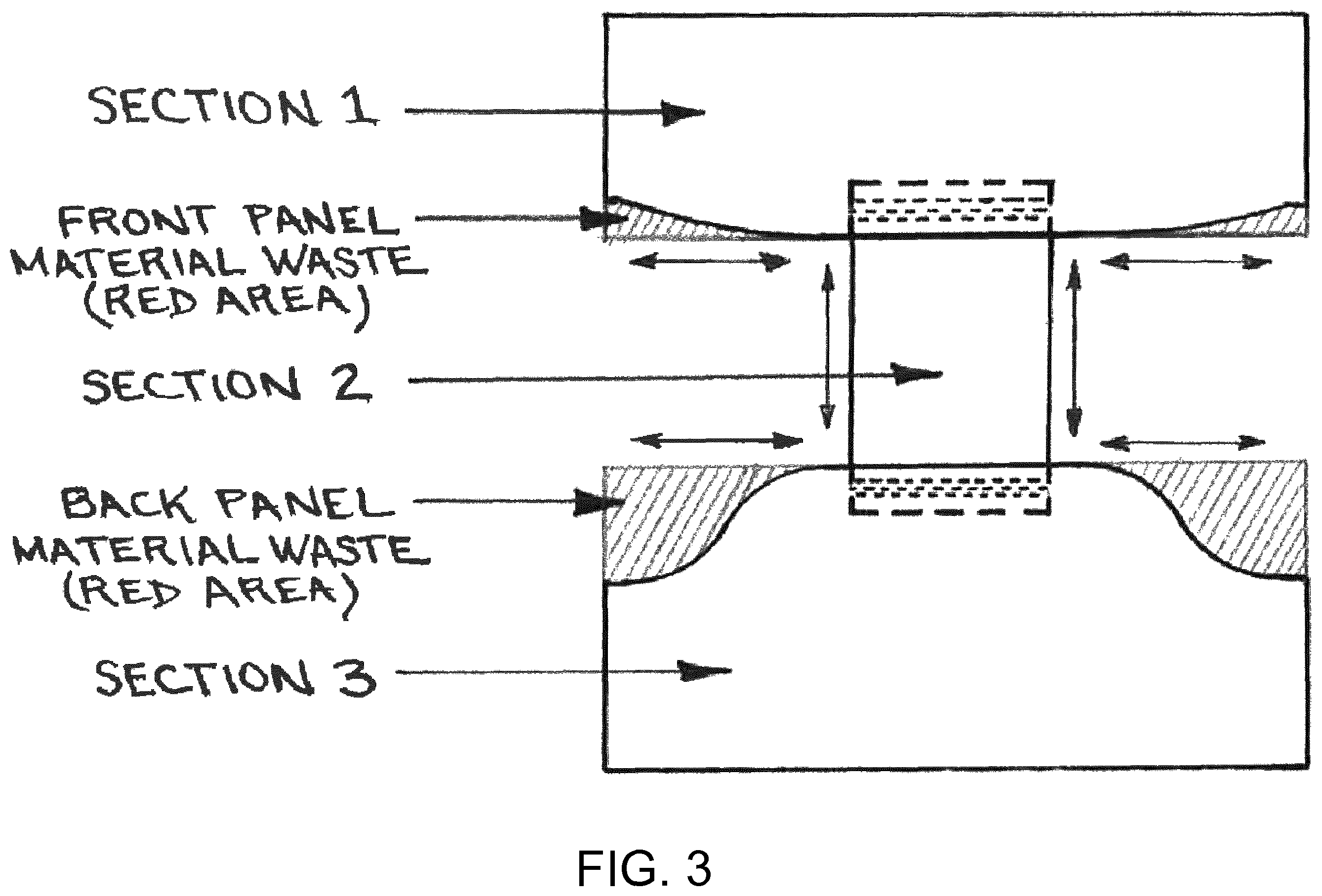 Patent US12496233 Figure 3 – Multi-purpose disposable underwear