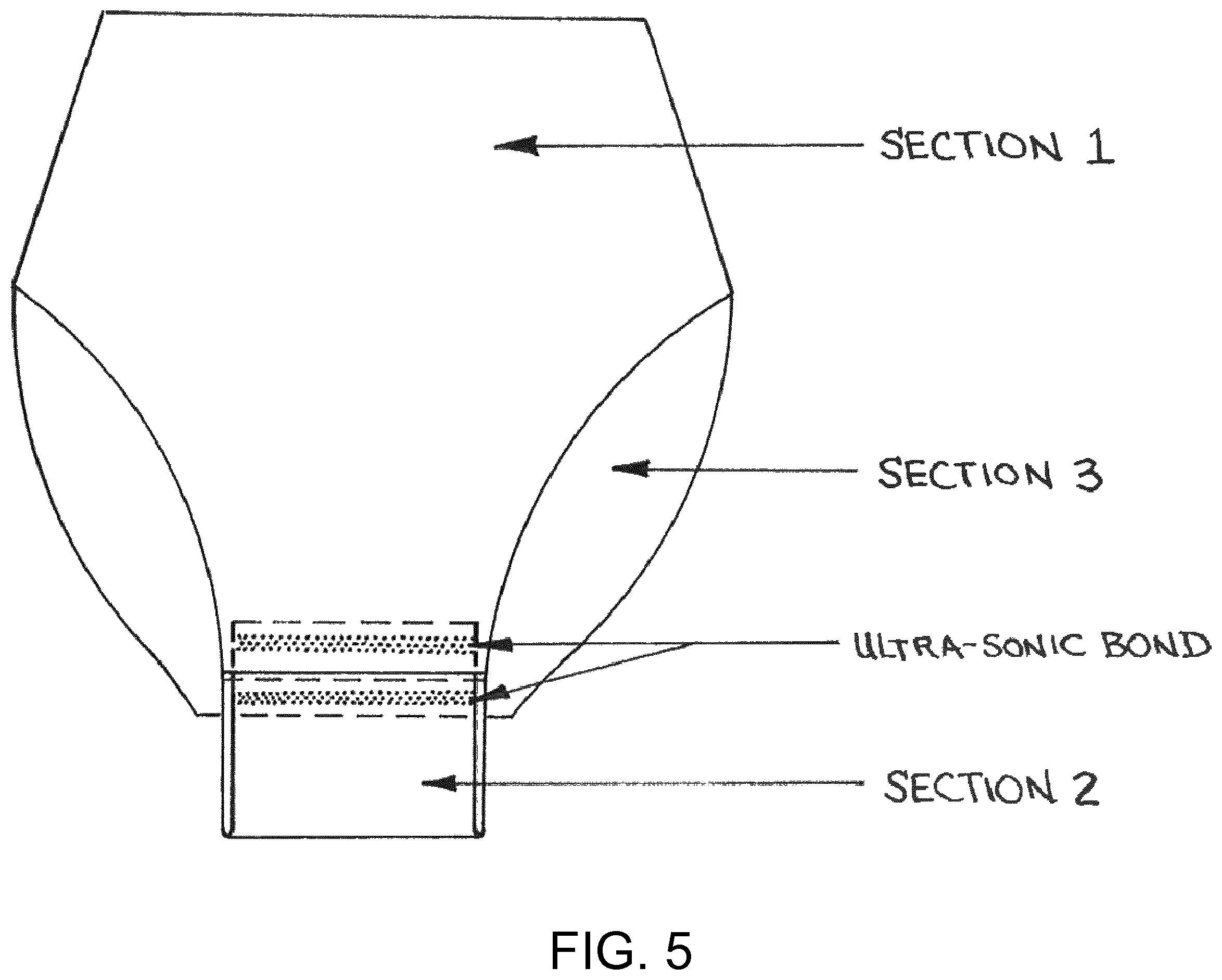 Patent US12496233 Figure 5 – Multi-purpose disposable underwear