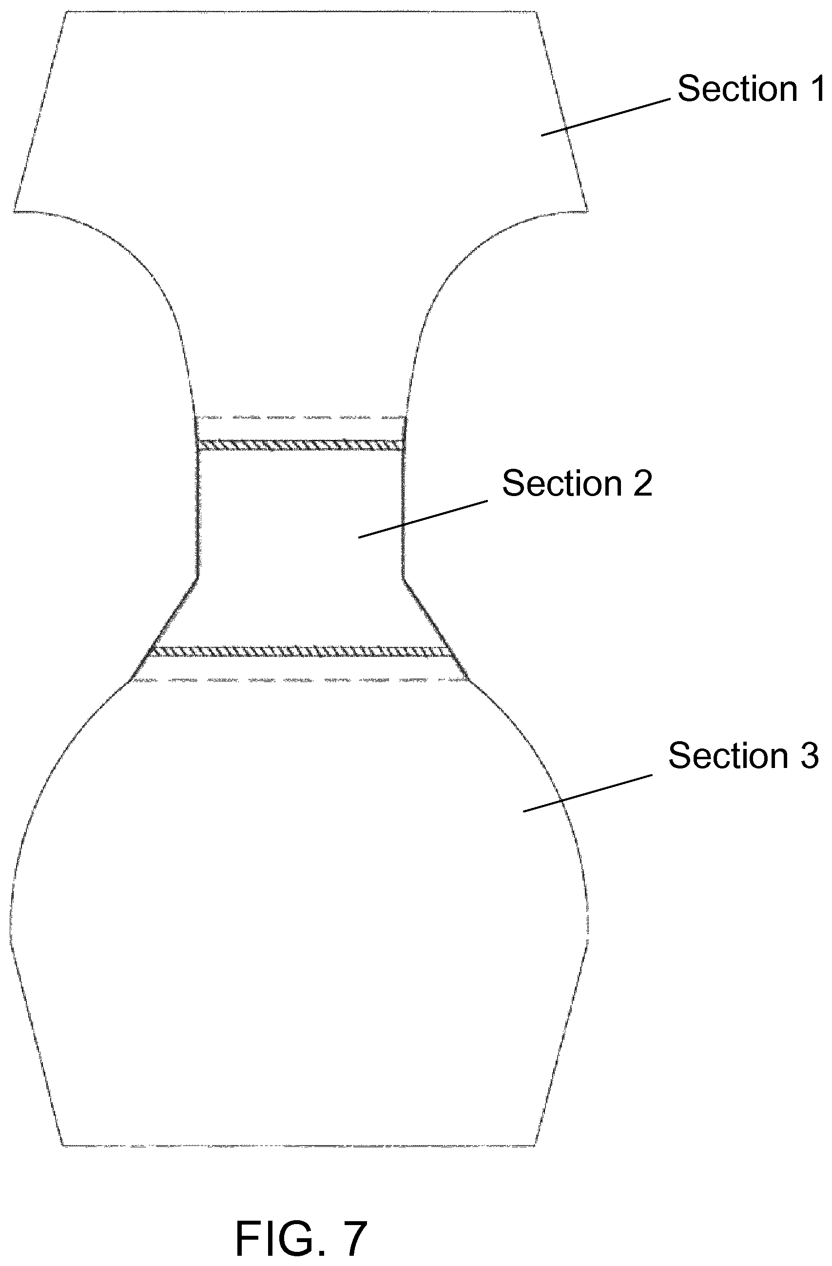 Patent US12496233 Figure 7 – Multi-purpose disposable underwear