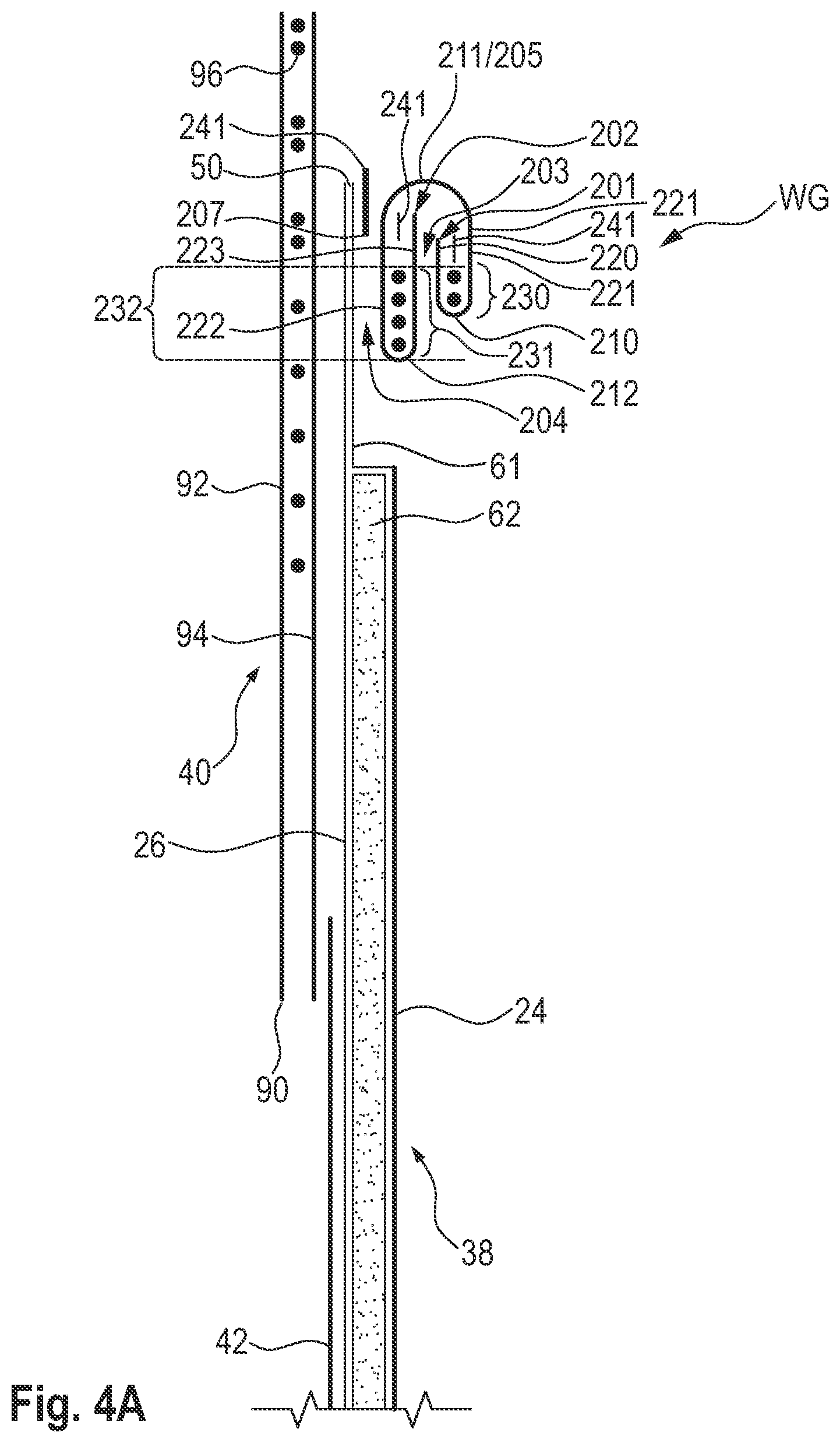 Patent US12496237 Figure 4 – Absorbent article with waist guard