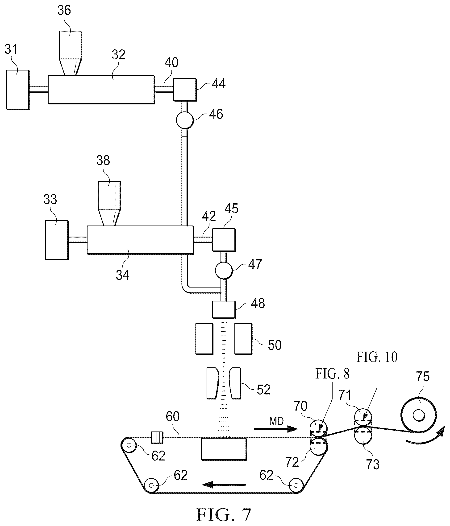 Patent US12496238 Figure 4 – Shaped nonwoven