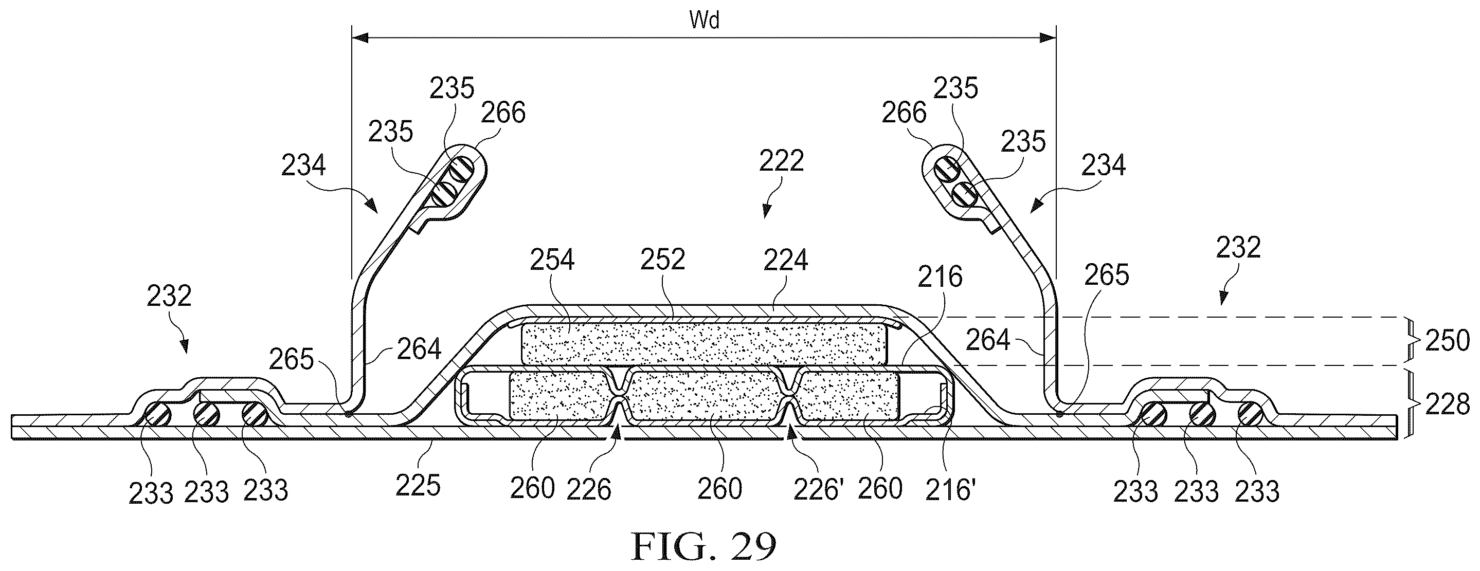 Patent US12496238 Figure 20 – Shaped nonwoven