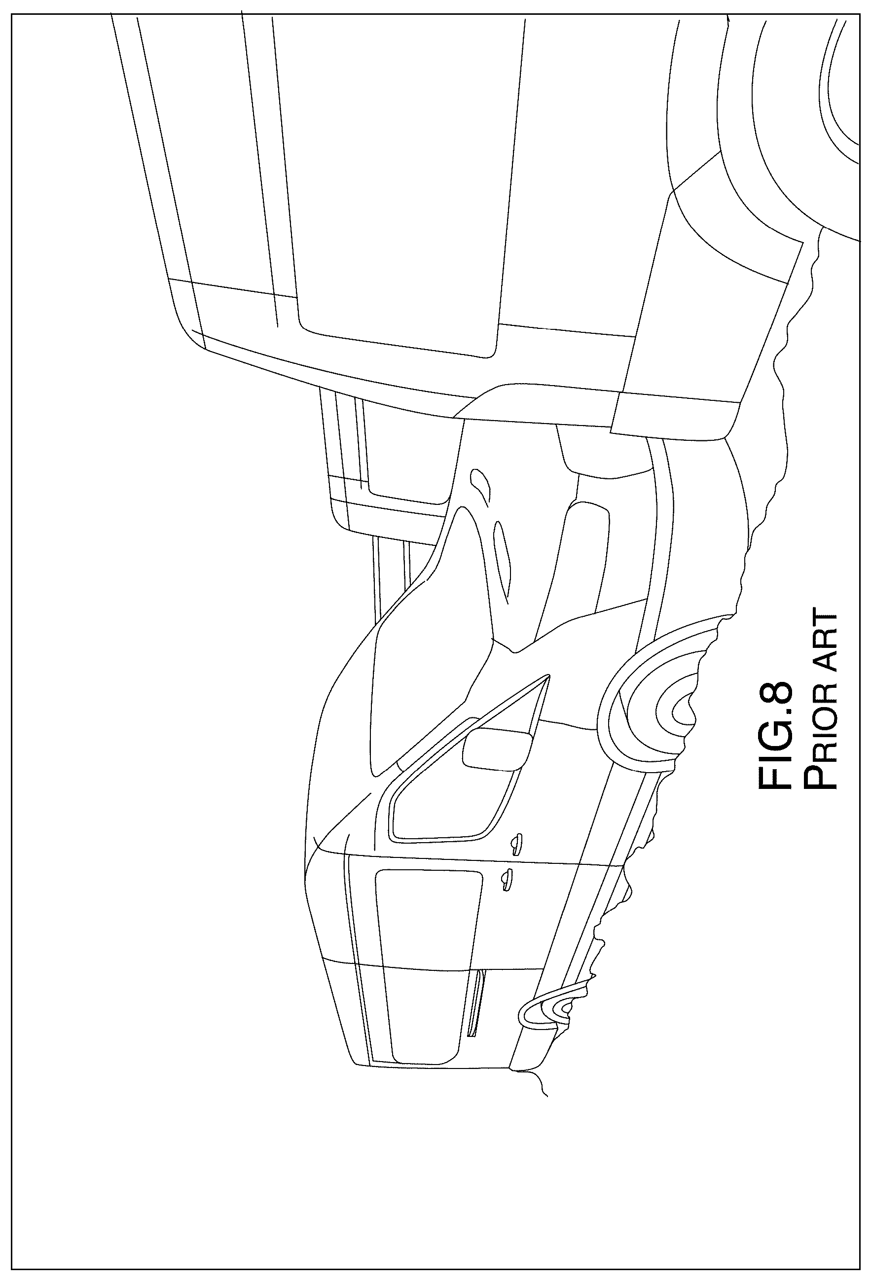 Patent US12496241 Figure 8 – Accessibility vehicle