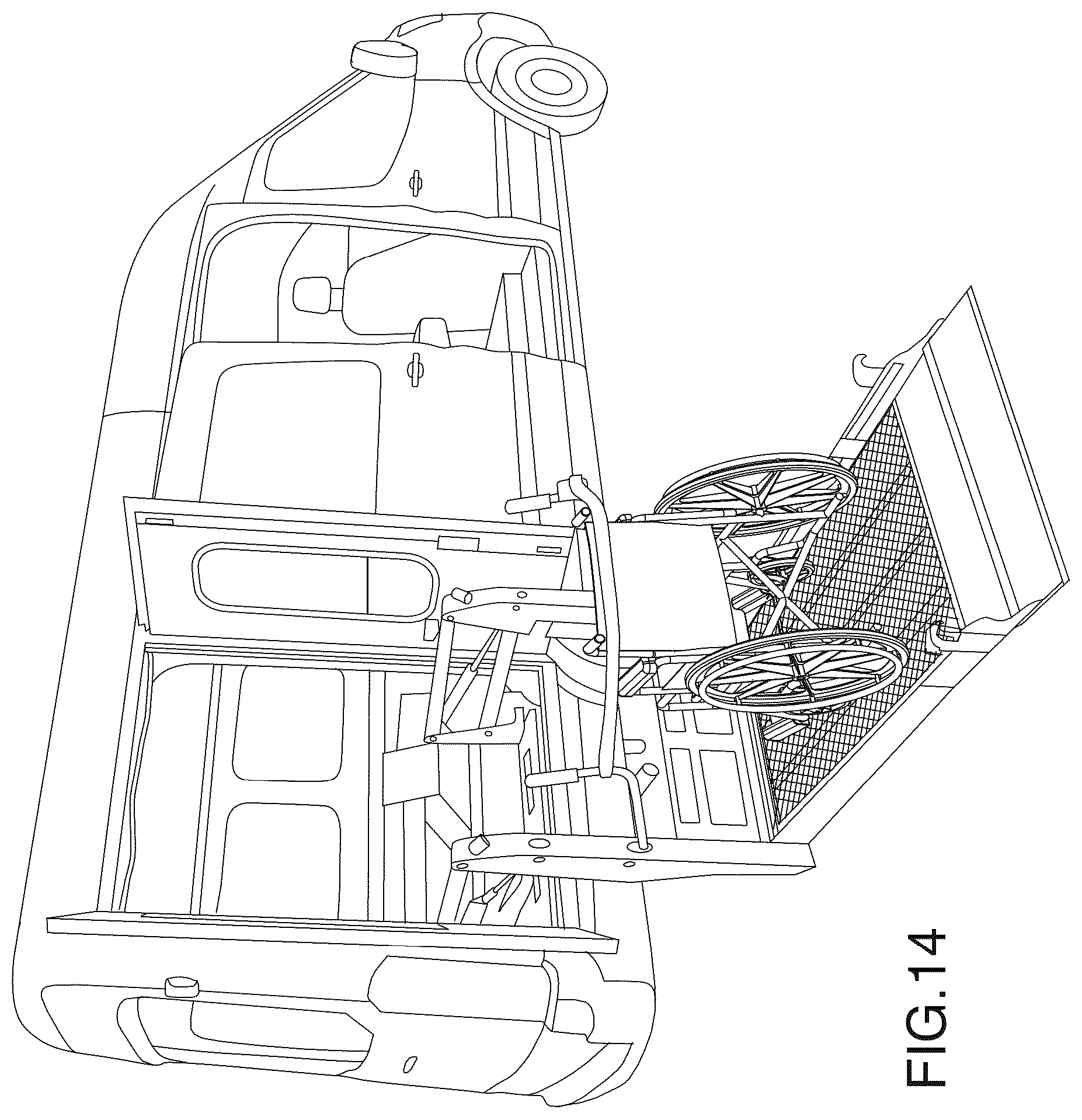 Patent US12496241 Figure 14 – Accessibility vehicle