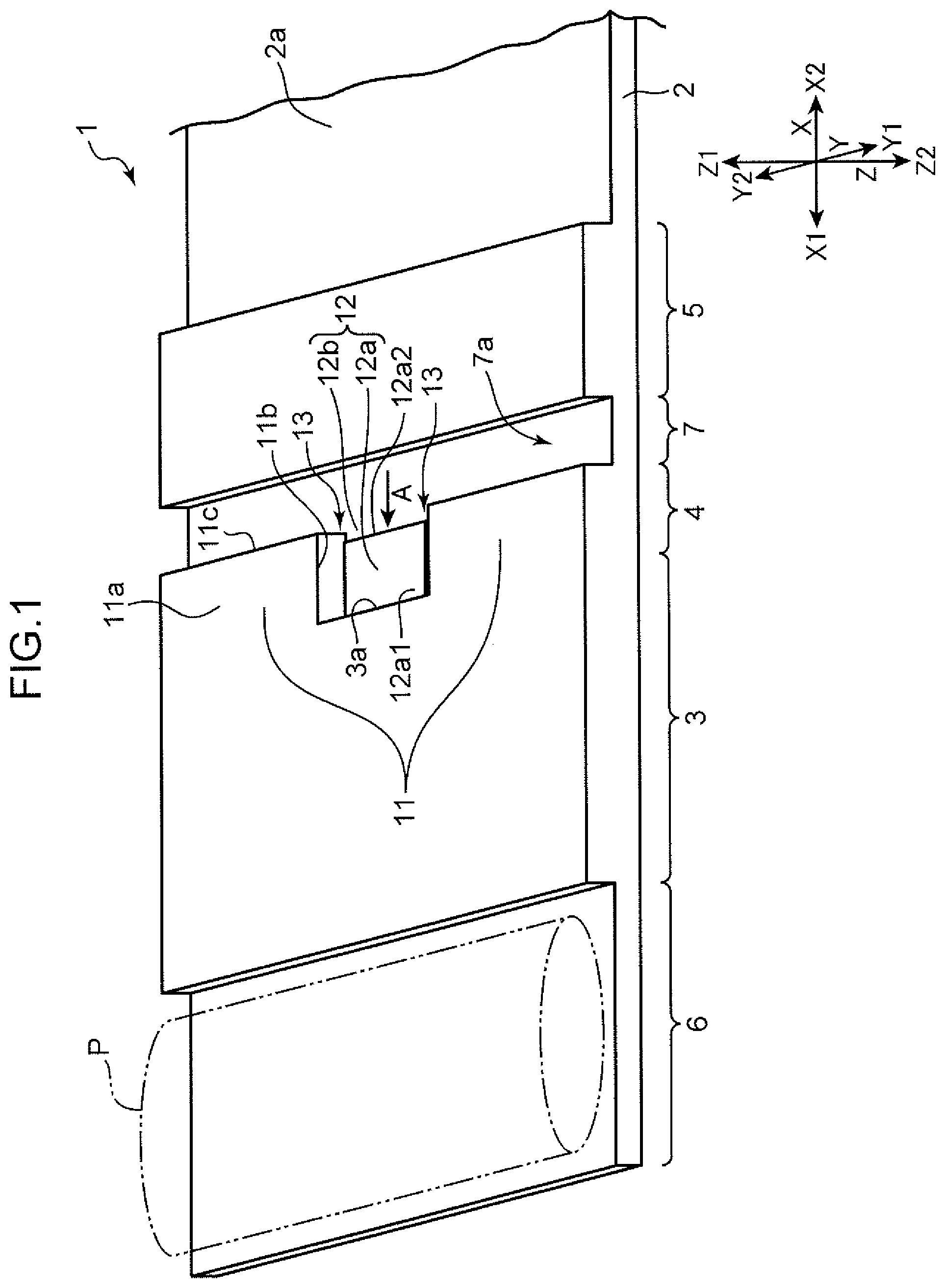 Patent US12496242 — Mat — Figure 1