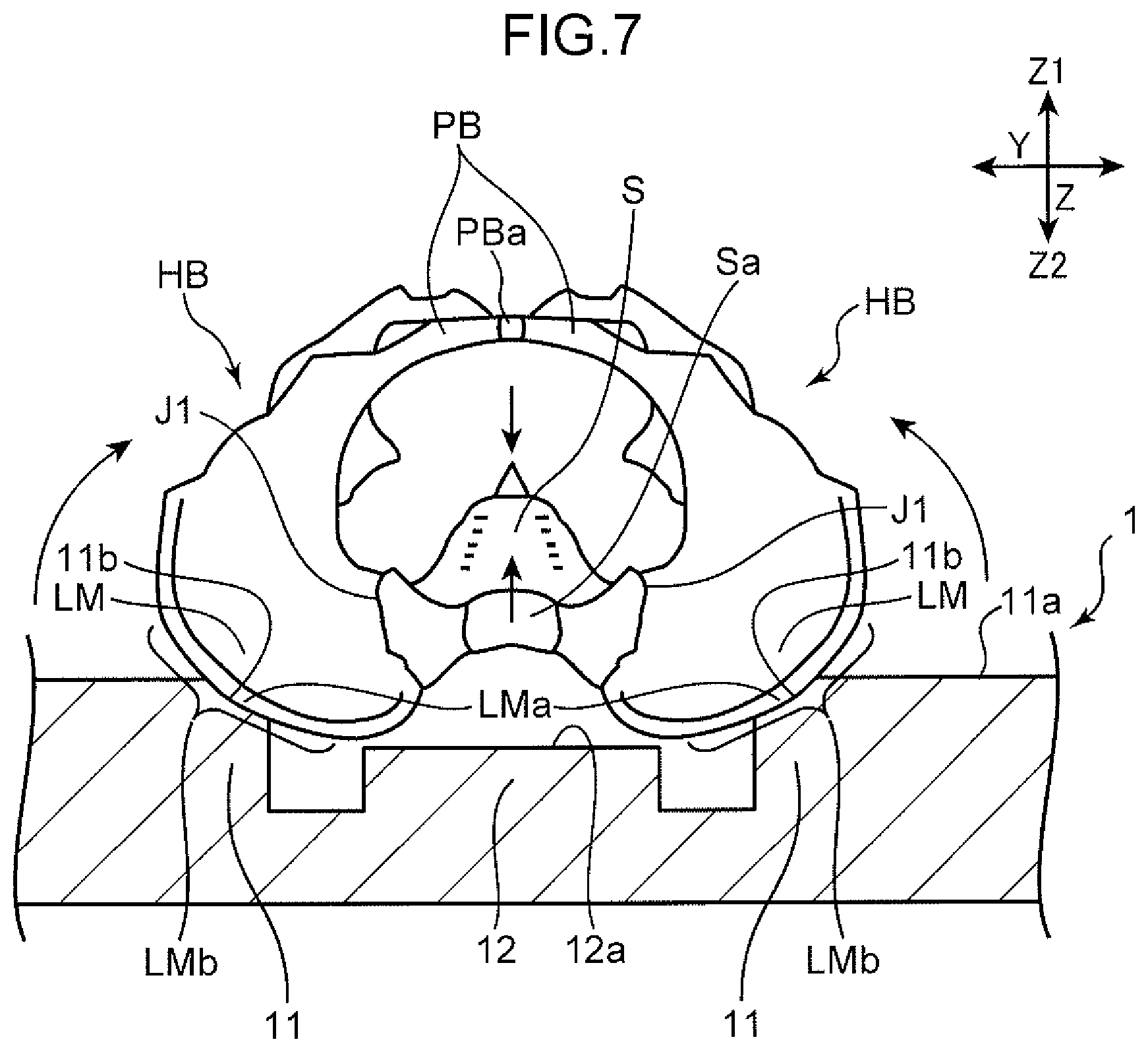 Patent US12496242 Figure 7 – Mat