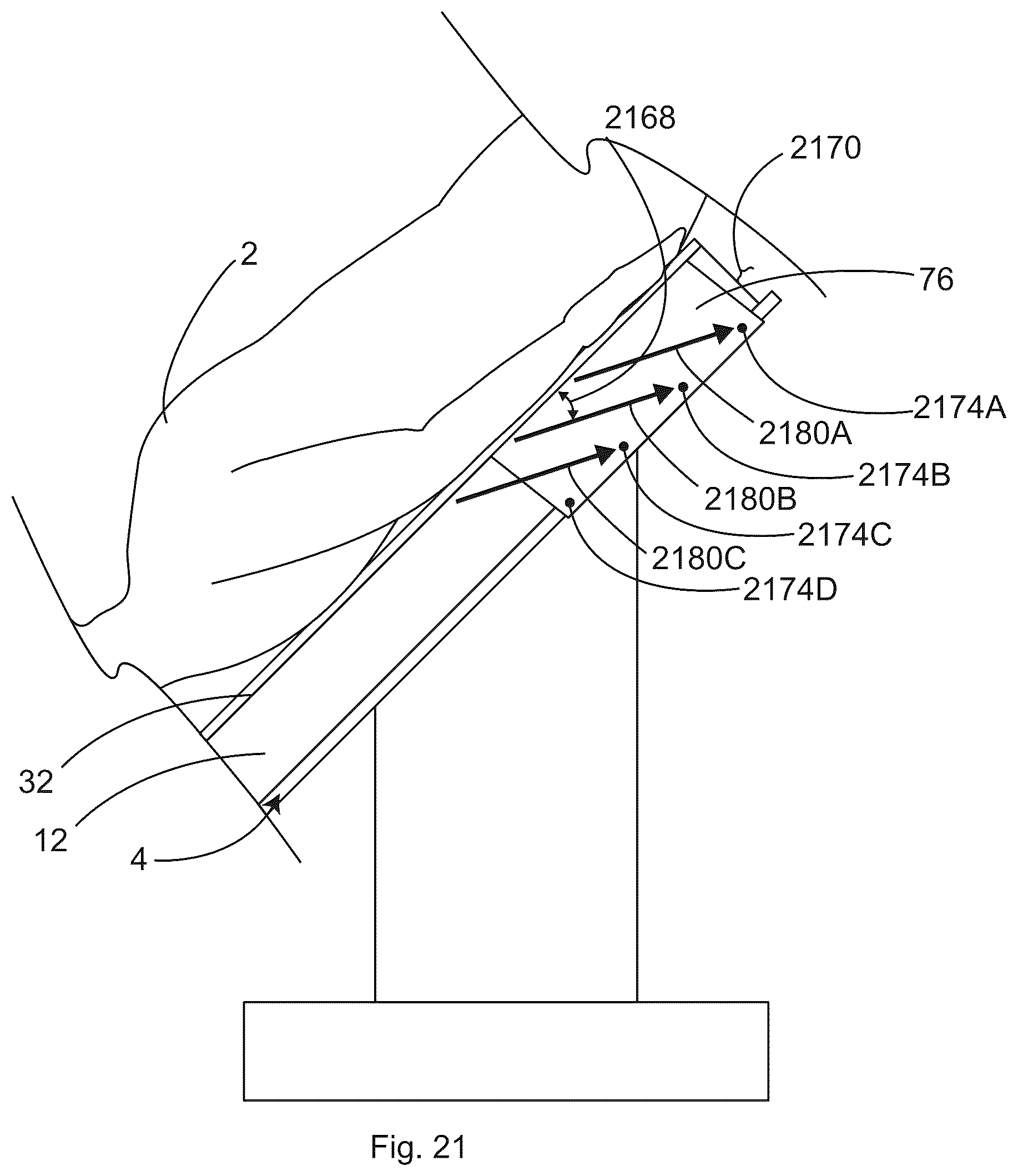 Patent US12496245 Figure 20 – Patient securement system for the surgical trendelenburg position