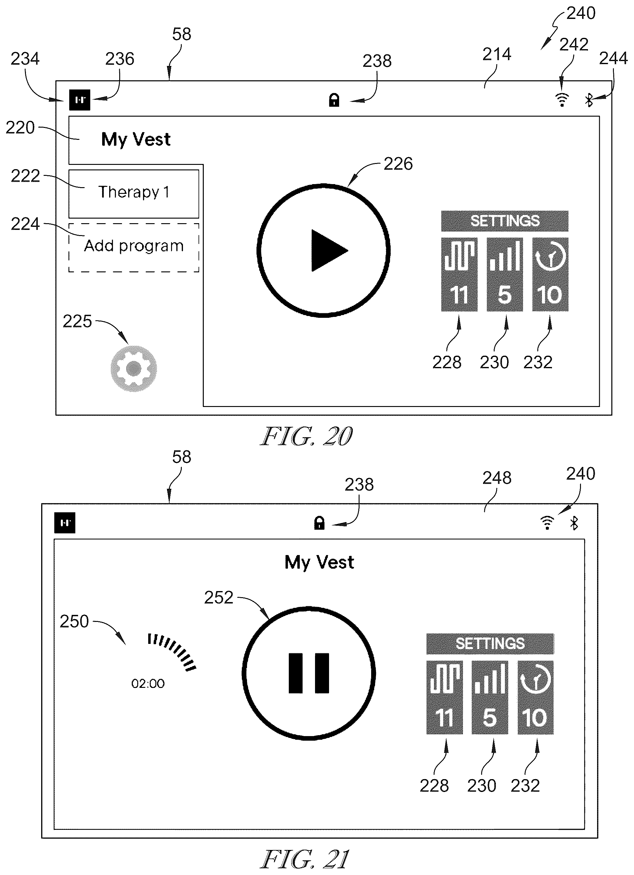 Patent US12496252 Figure 12 – Adaptive high frequency chest wall oscillation system