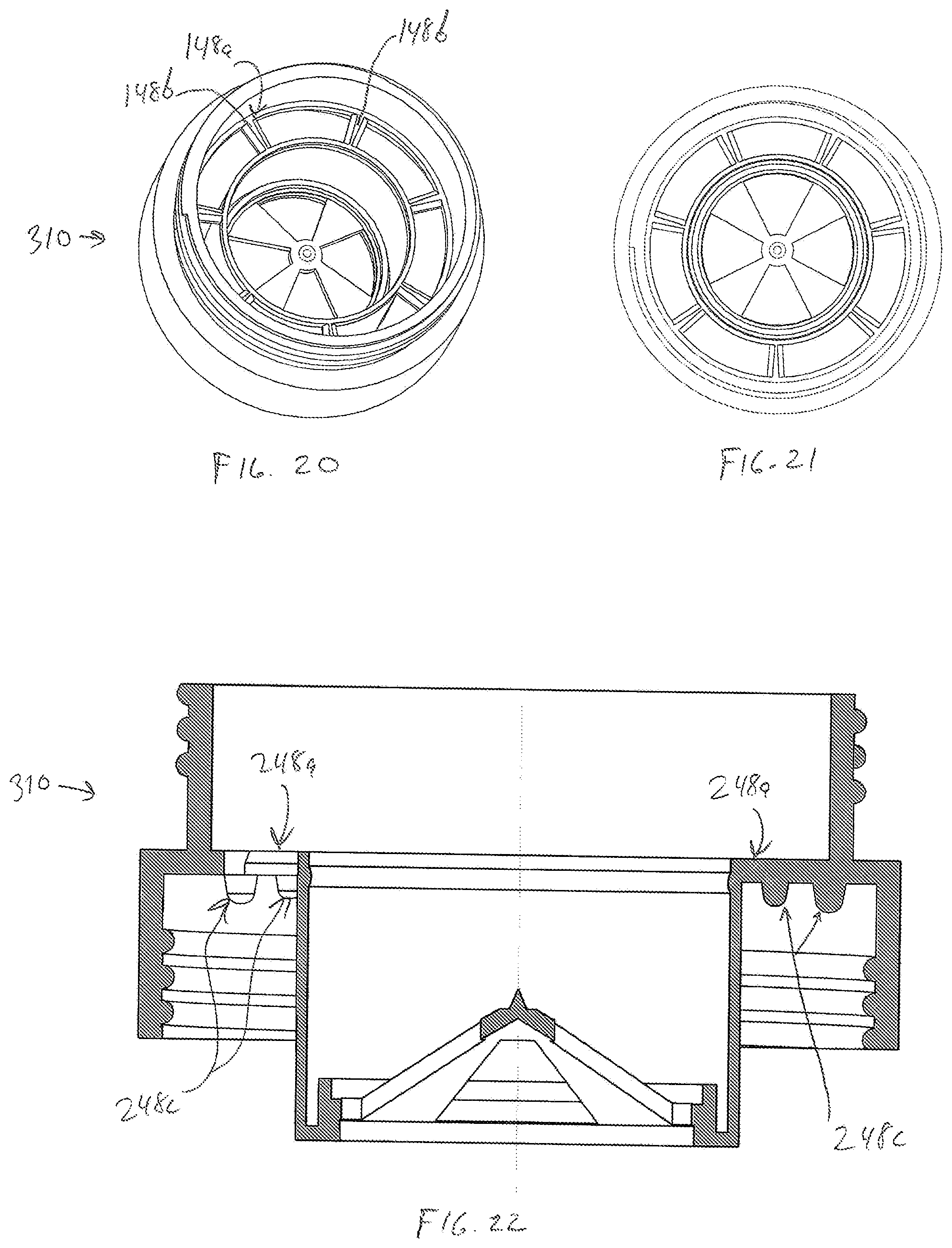 Patent US12496257 Figure 7 – Ingredient dispensing and drink through device for beverage container