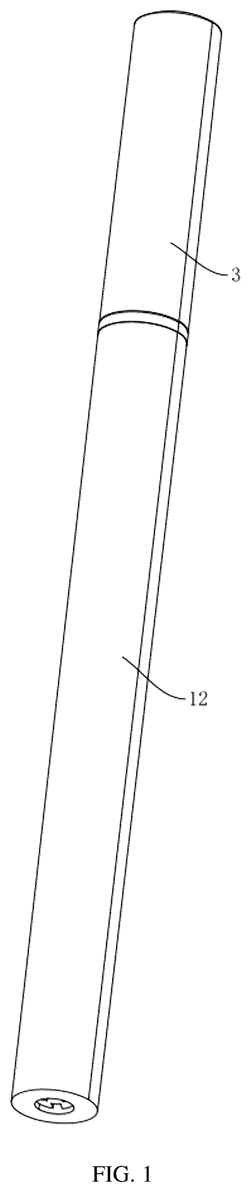 Patent US12496260 Figure 1 – Liquid eyeliner pen