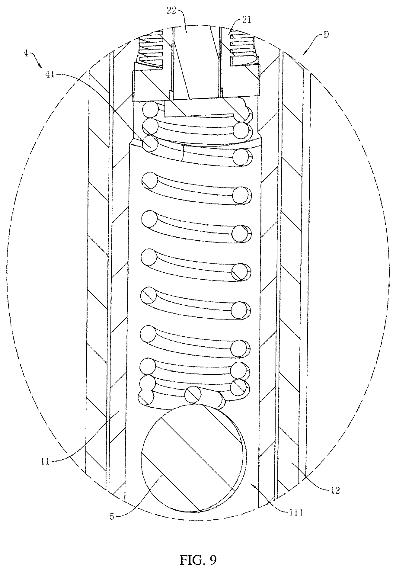 Patent US12496260 Figure 9 – Liquid eyeliner pen