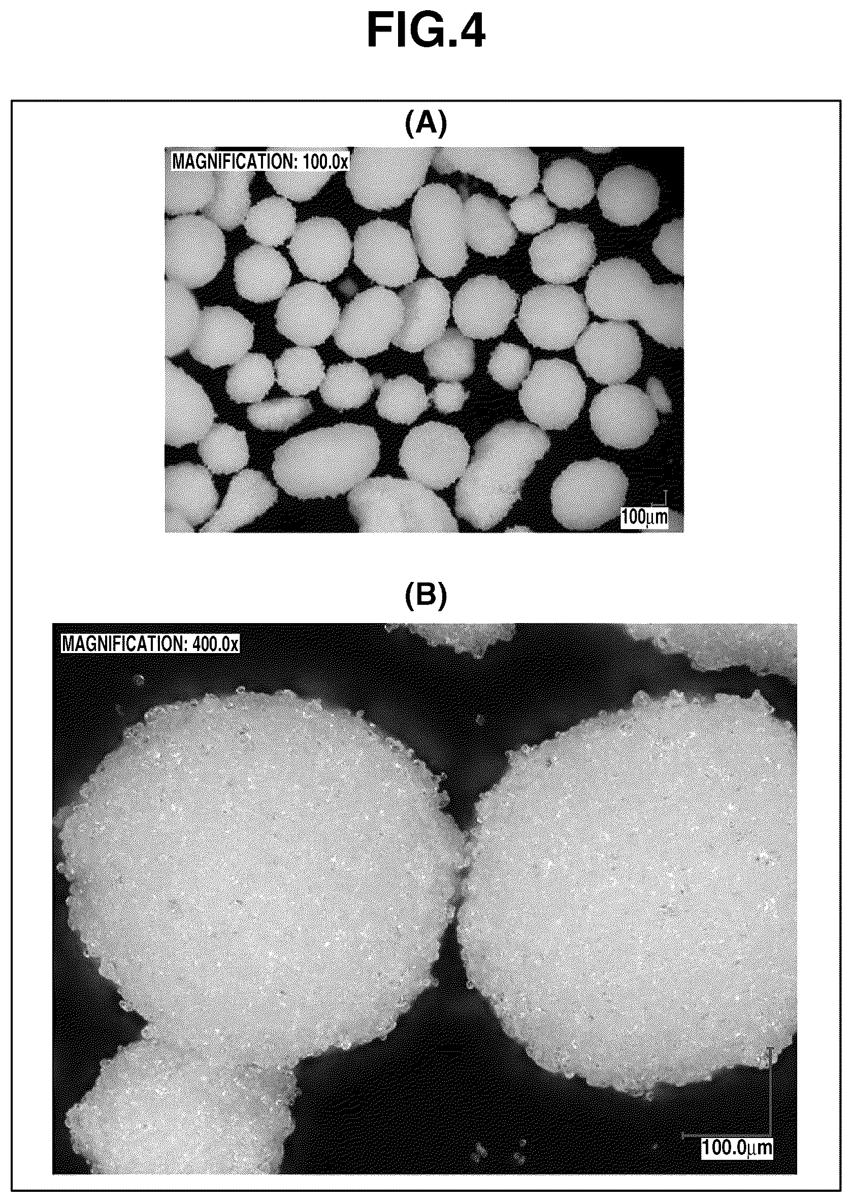 Patent US12496277 Figure 3 – Granulation composition formed from core particles, coating particles and a binder