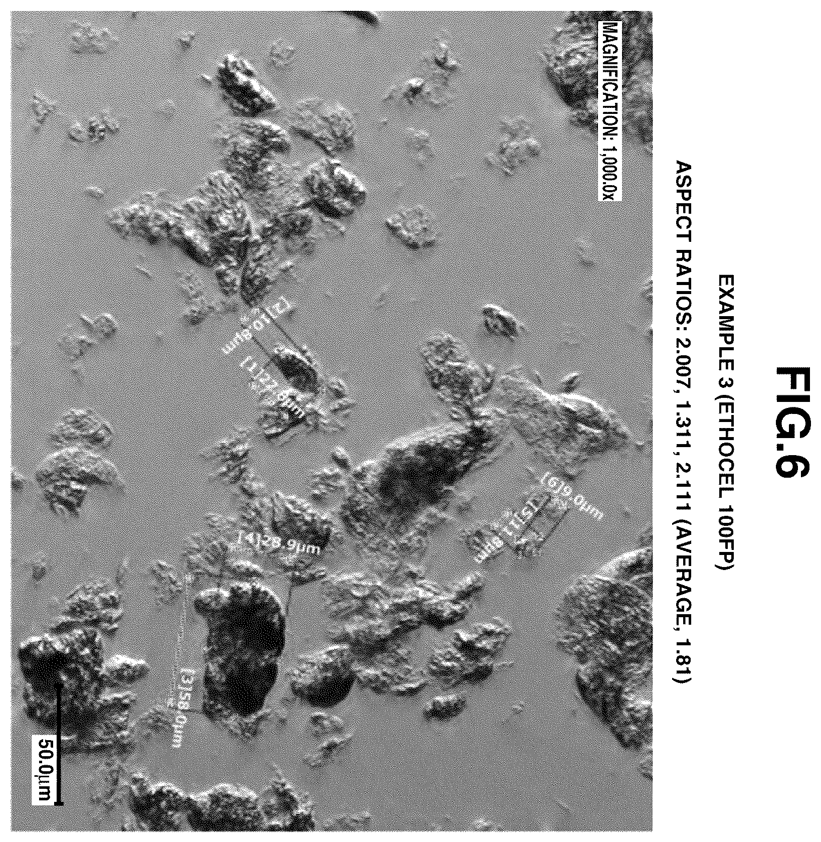 Patent US12496277 Figure 5 – Granulation composition formed from core particles, coating particles and a binder