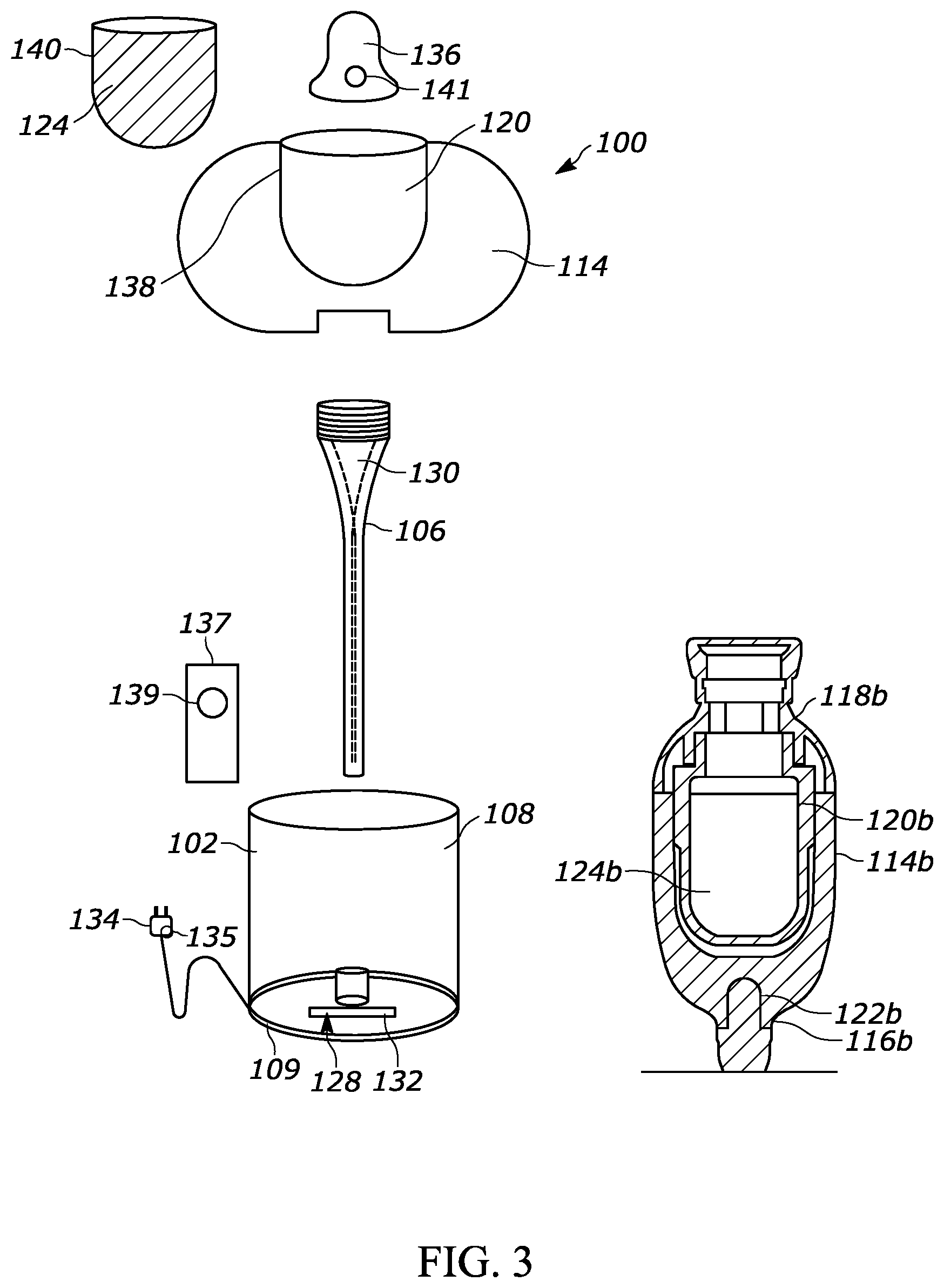Patent US12496371 Figure 3 – Diffuser system