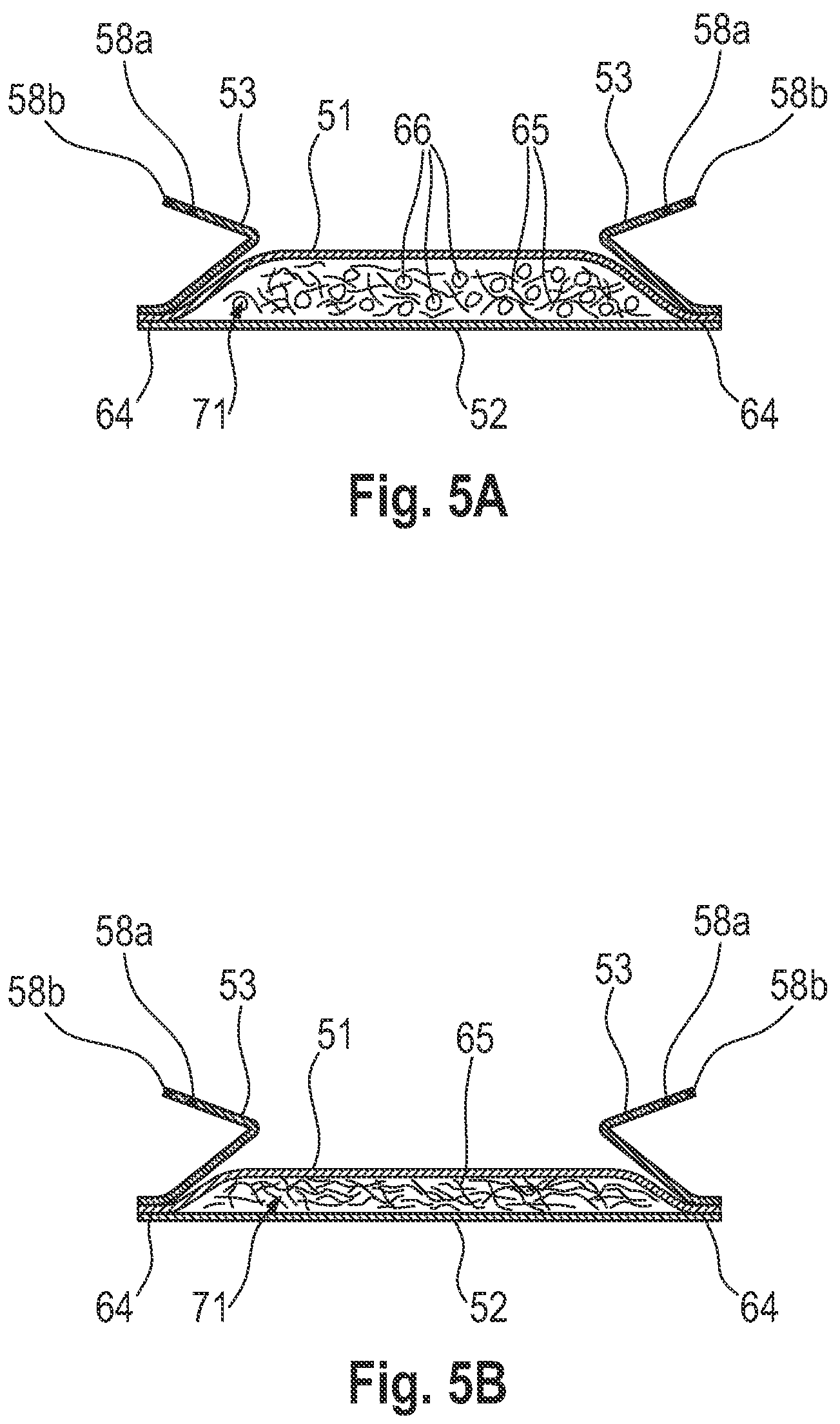 Patent US12496373 Figure 4 – Process of enzymatic degradation of an absorbent structure for a hygiene article