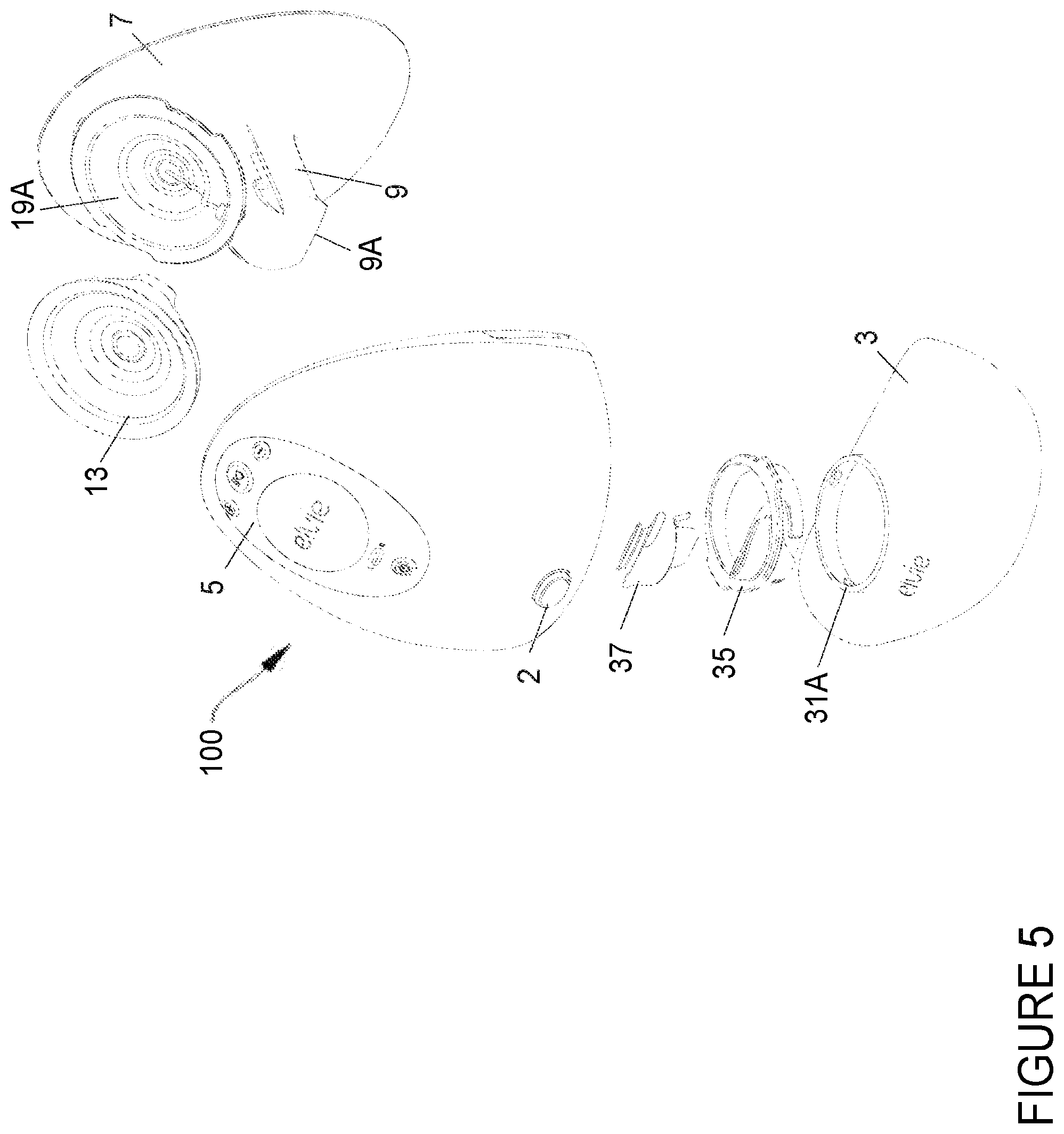 Patent US12496381 Figure 5 – Breast pump system
