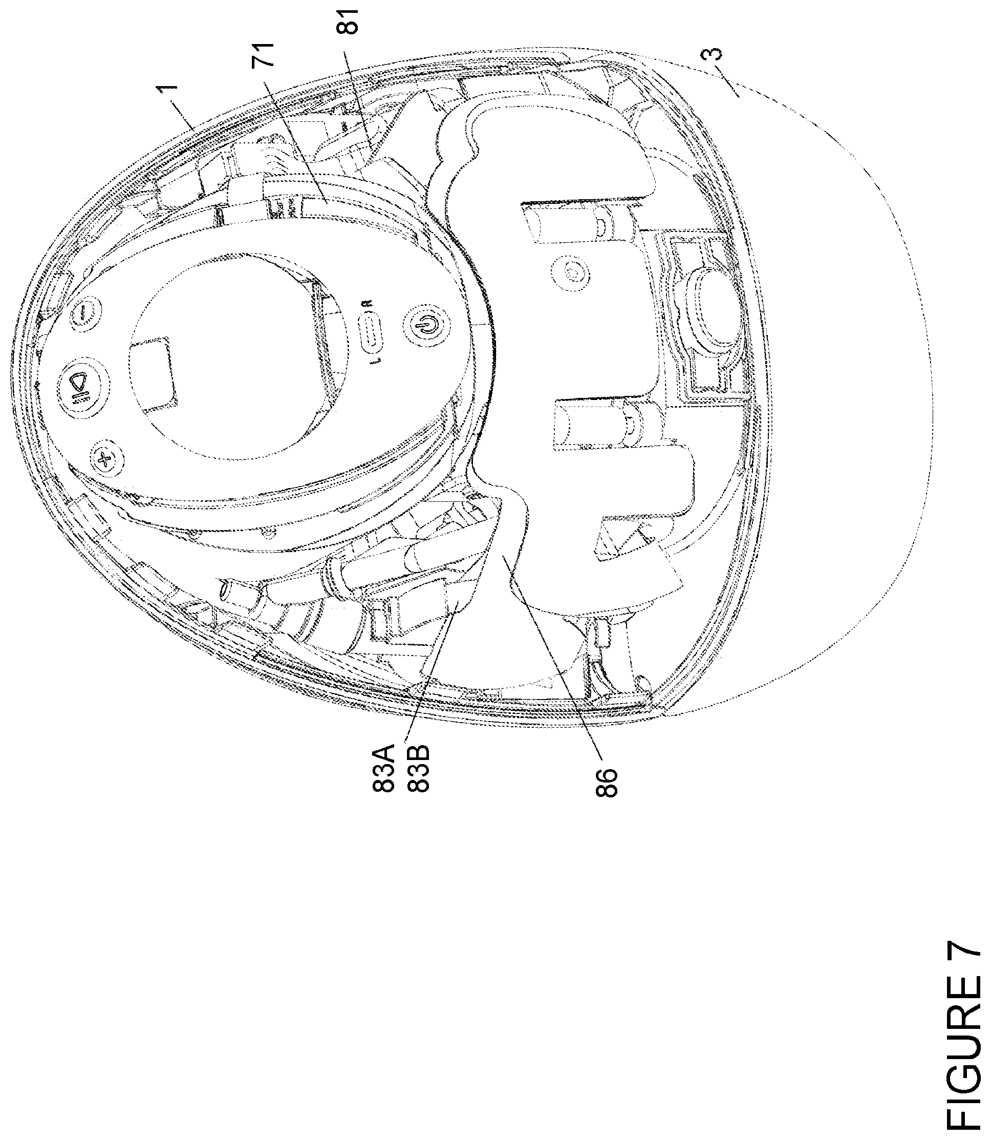Patent US12496381 Figure 7 – Breast pump system