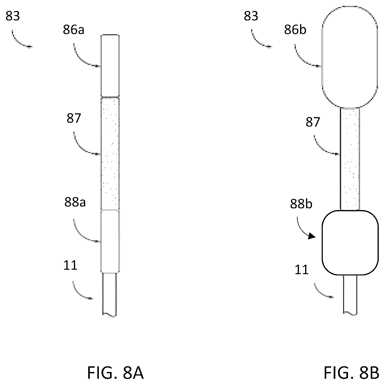 Patent US12496385 Figure 7 – Peritoneal dialysis catheter with an expandable structure