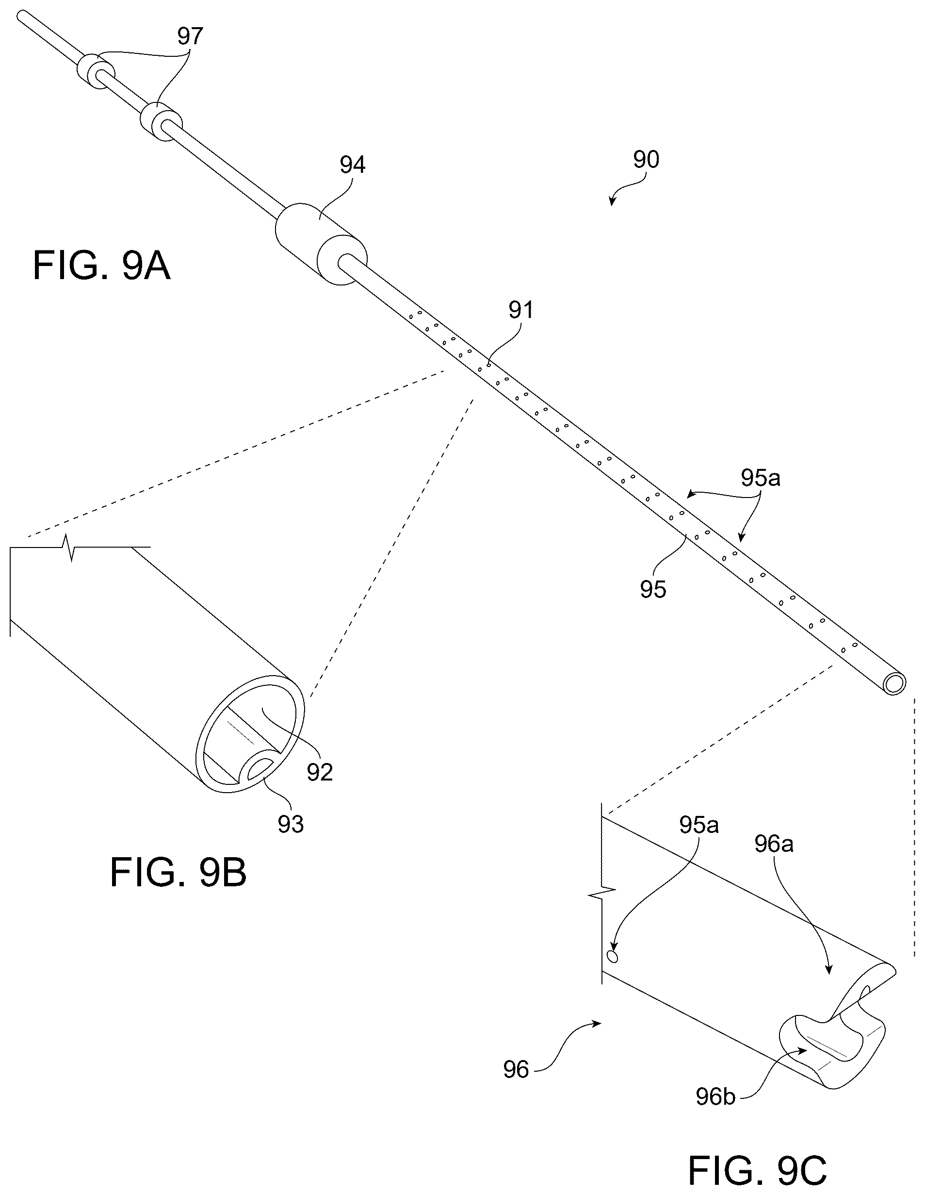 Patent US12496385 Figure 8 – Peritoneal dialysis catheter with an expandable structure