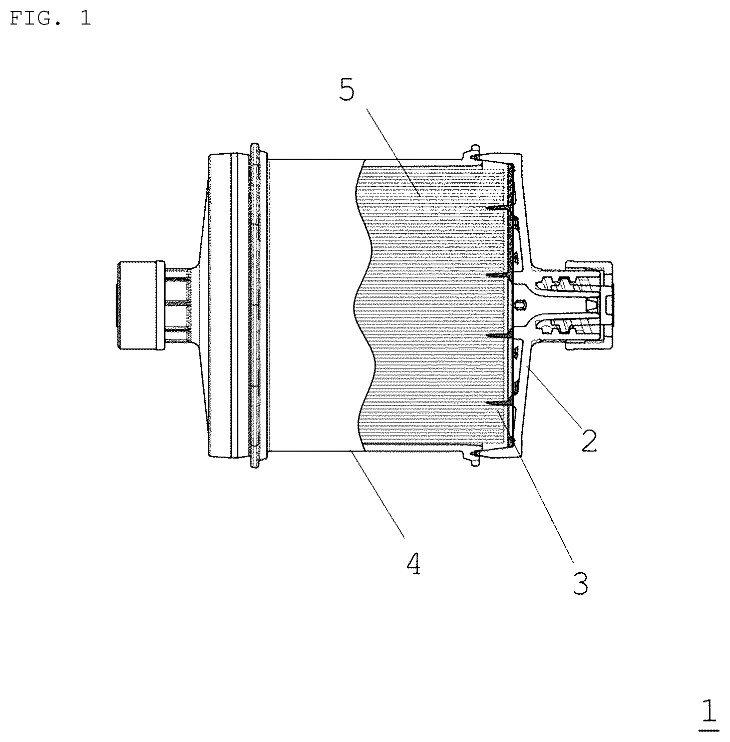 Patent US12496387 Figure 1 – Fiber bundle, method for producing same, and purification column